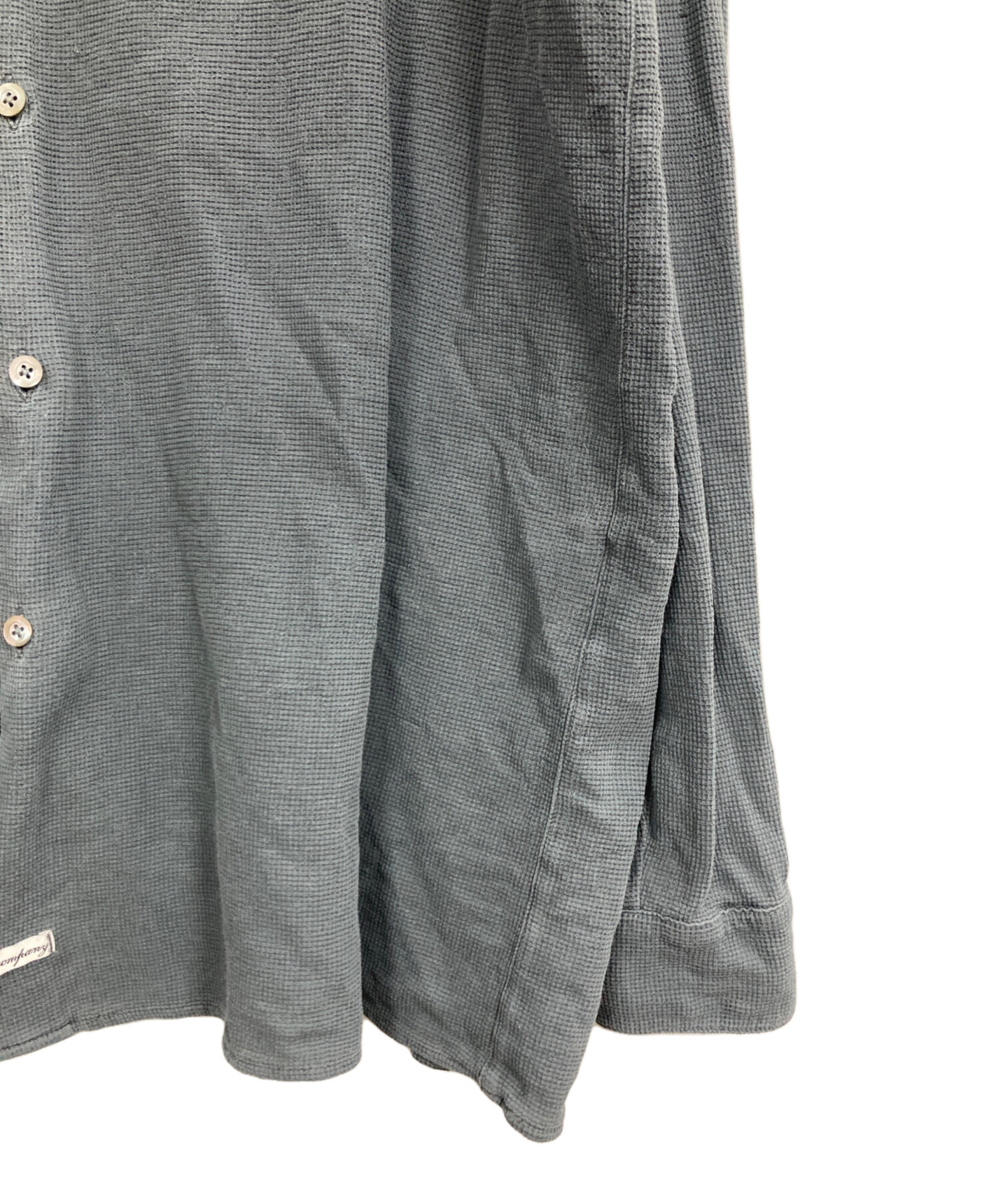 中古・古着通販】C.P COMPANY (シーピーカンパニー) 長袖シャツ グレー