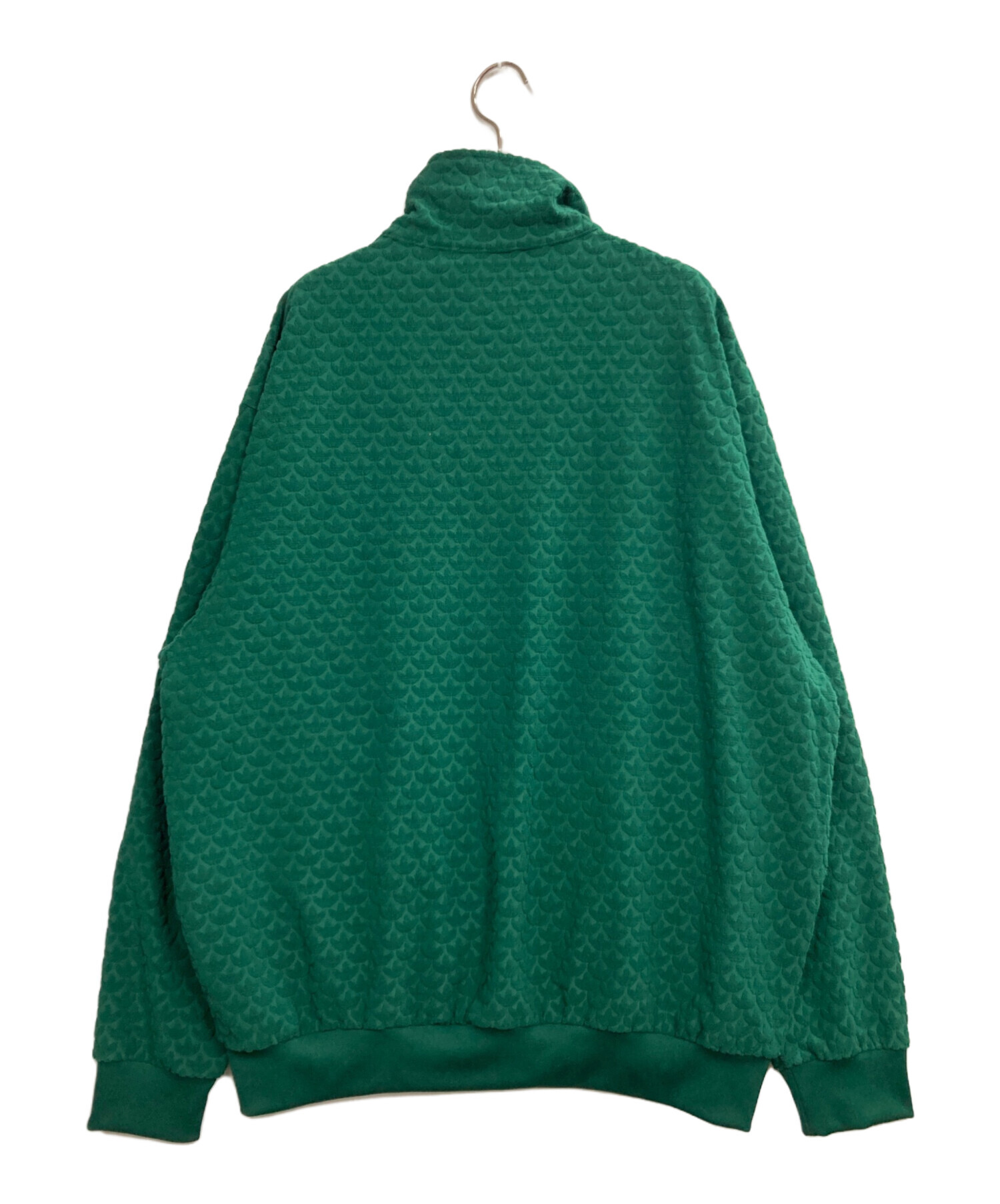 未使用 アディダス 緑 モノグラム フルジップパーカー パンツ セットアップ 中古・古着通販】adidas (アディダス) モノグラムトラックトップ