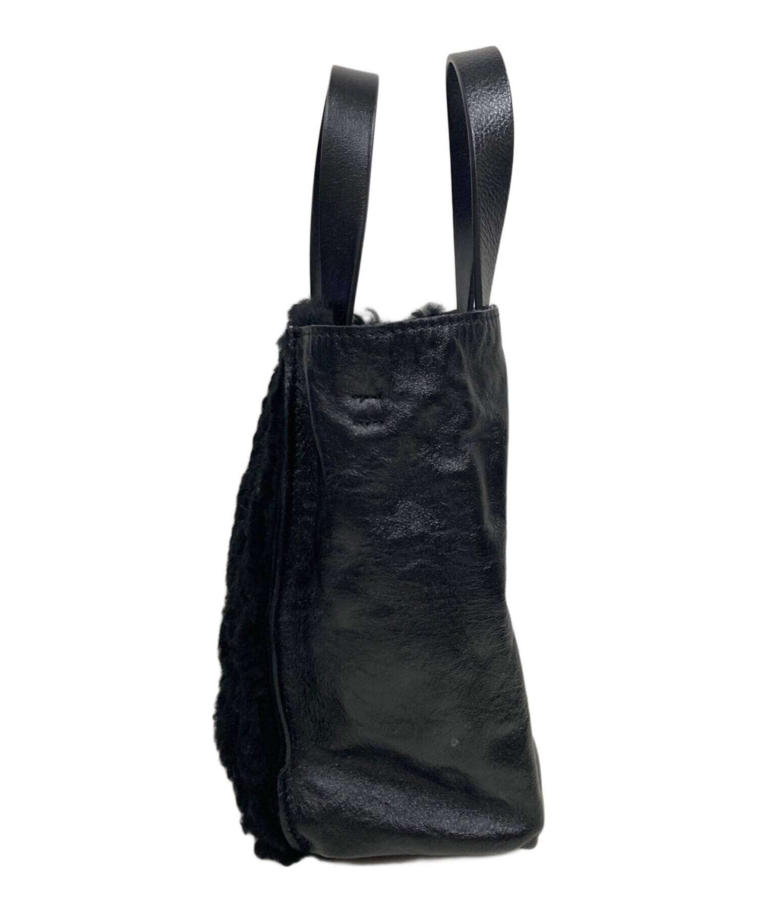 中古・古着通販】MARNI (マルニ) MUSEO SOFT MINI TOTE BAG ブラック 
