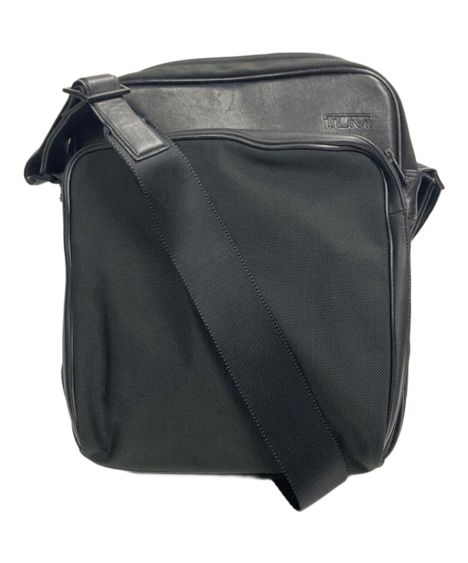 中古・古着通販】TUMI (トゥミ) ナイロンレザーショルダーバッグ