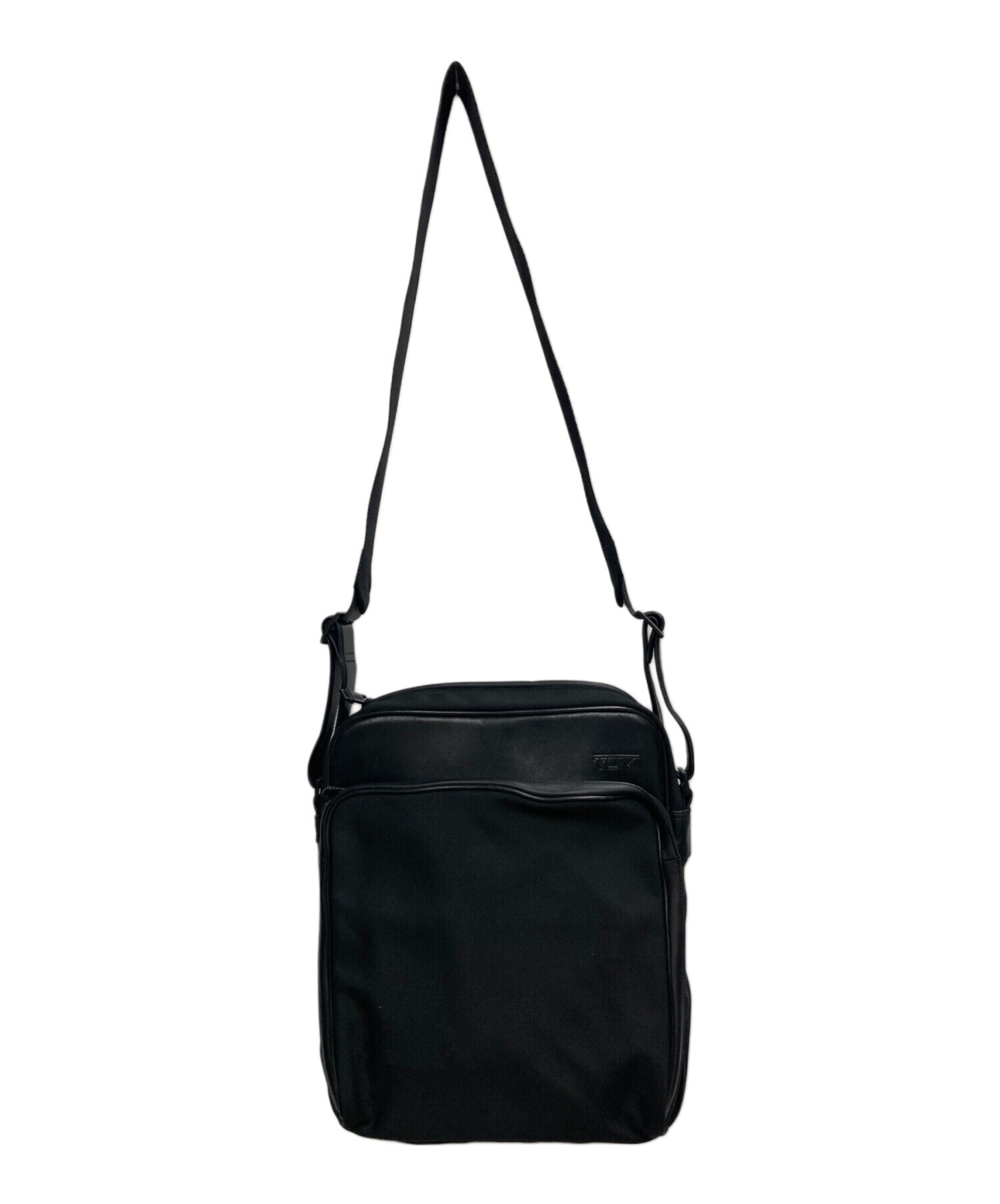 中古・古着通販】TUMI (トゥミ) ナイロンレザーショルダーバッグ