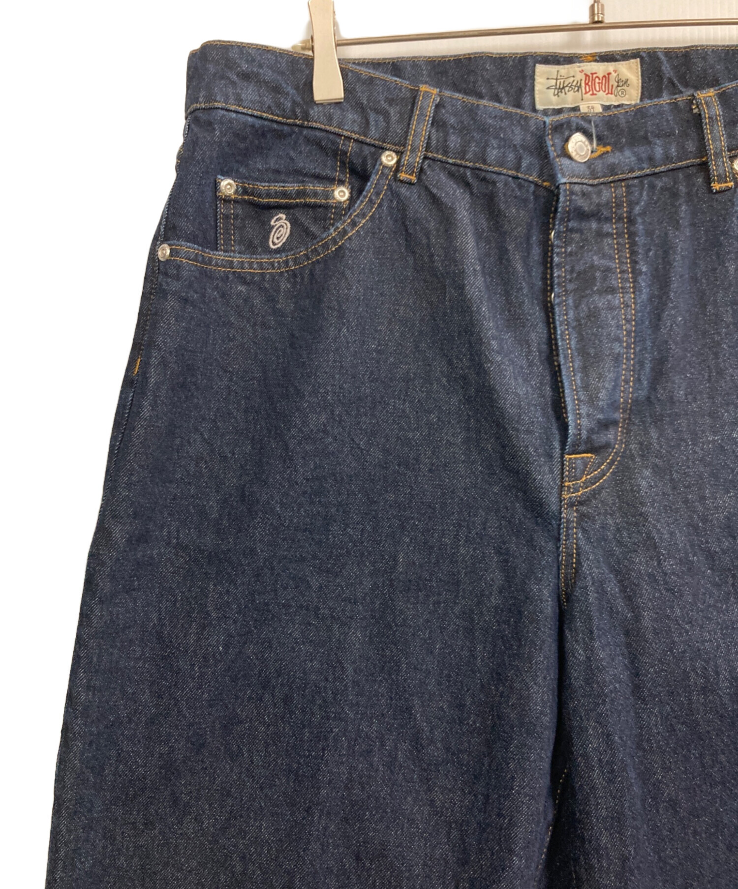 中古・古着通販】stussy (ステューシー) BIG OL' JEAN DENIM ネイビー