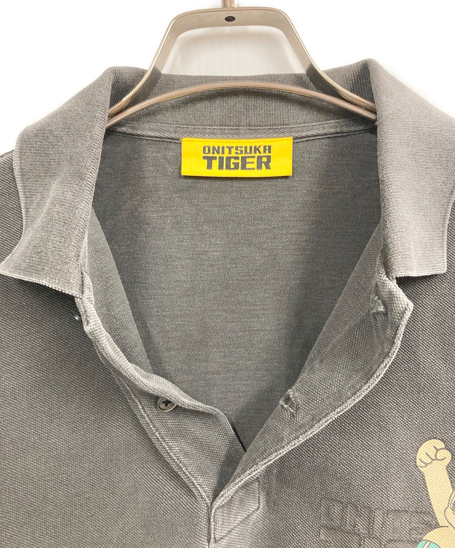 中古・古着通販】Onitsuka Tiger (オニツカタイガー) WASHED POLO 