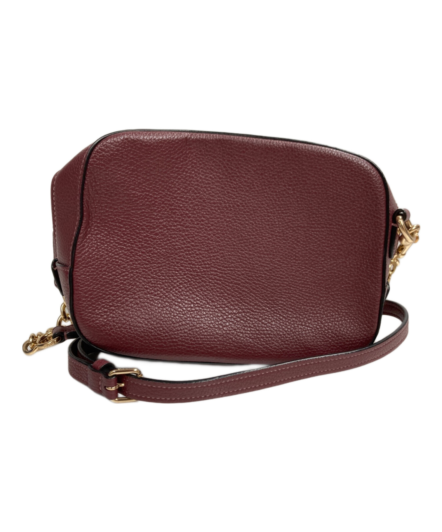 中古・古着通販】COACH (コーチ) カメラチェーンショルダーバッグ バー 
