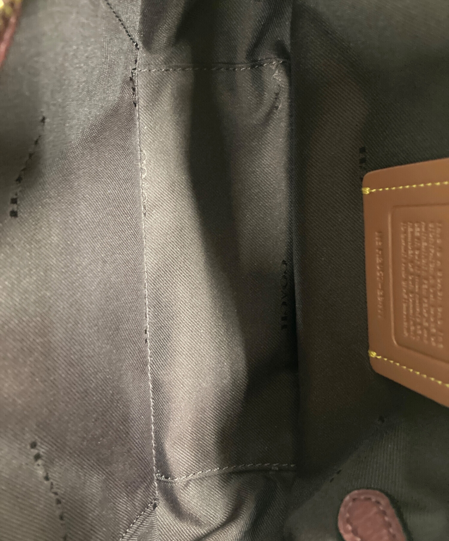 中古・古着通販】COACH (コーチ) カメラチェーンショルダーバッグ バー 