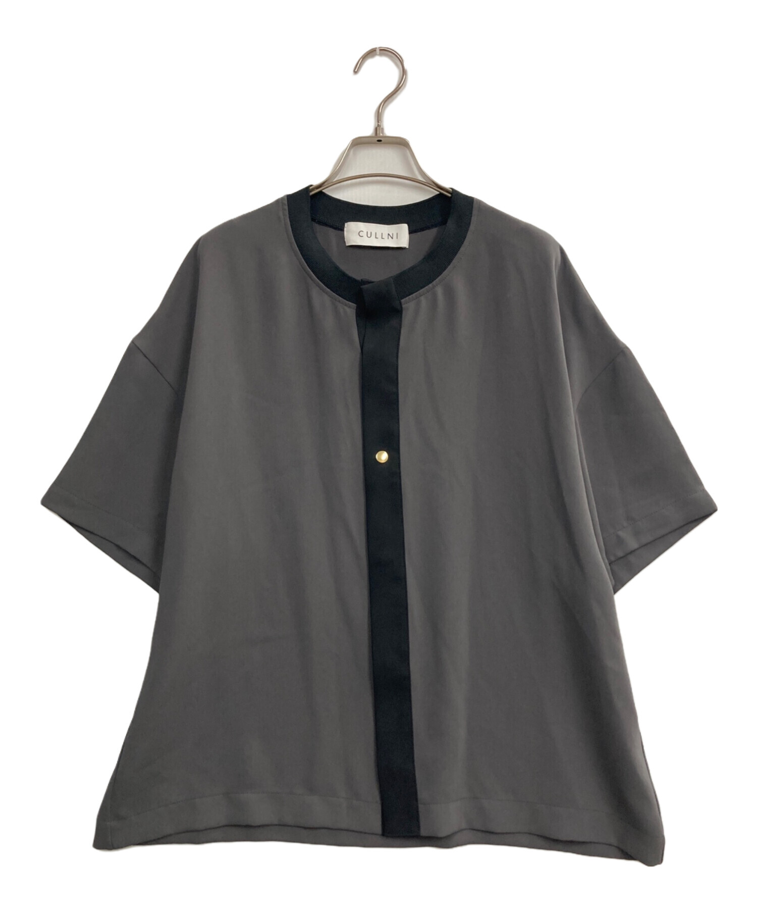 中古・古着通販】CULLNI (クルニ) ショートスリーブシャツ グレー 