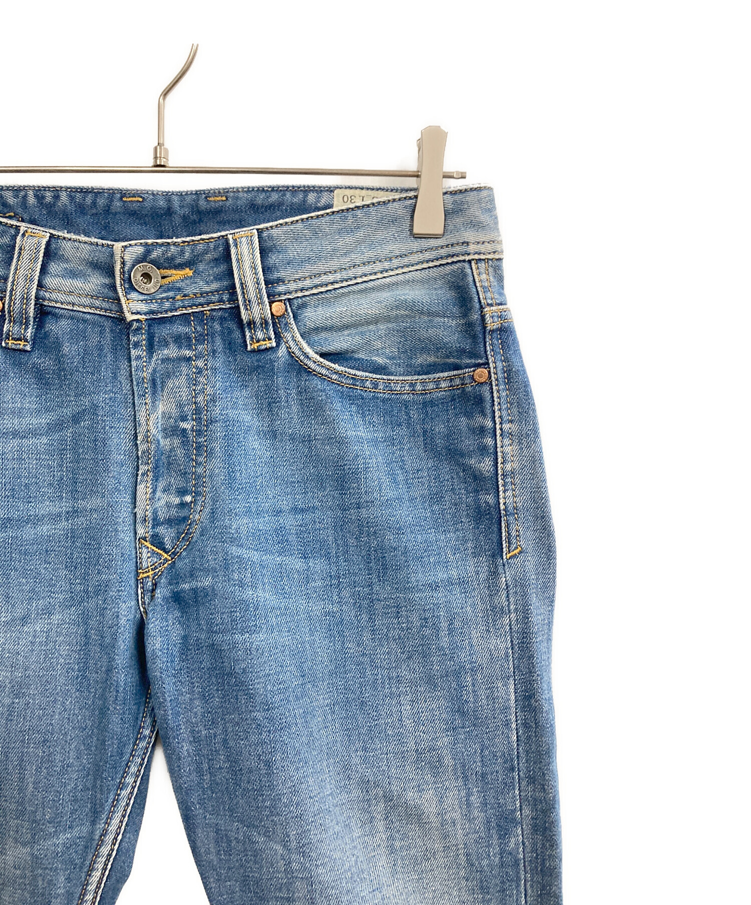 中古・古着通販】DIESEL (ディーゼル) デニムパンツ ブルー サイズ:W28