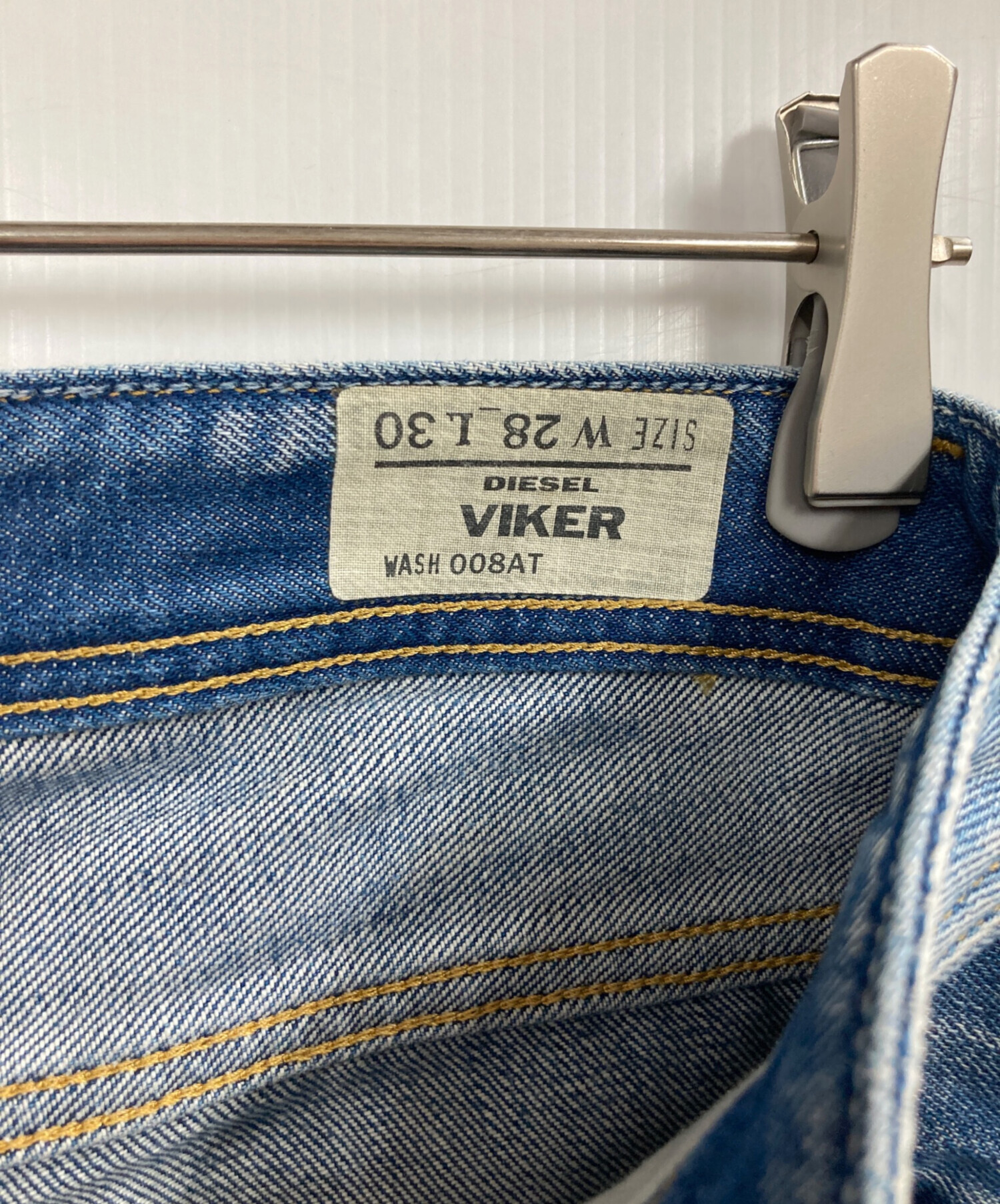 中古・古着通販】DIESEL (ディーゼル) デニムパンツ ブルー サイズ:W28