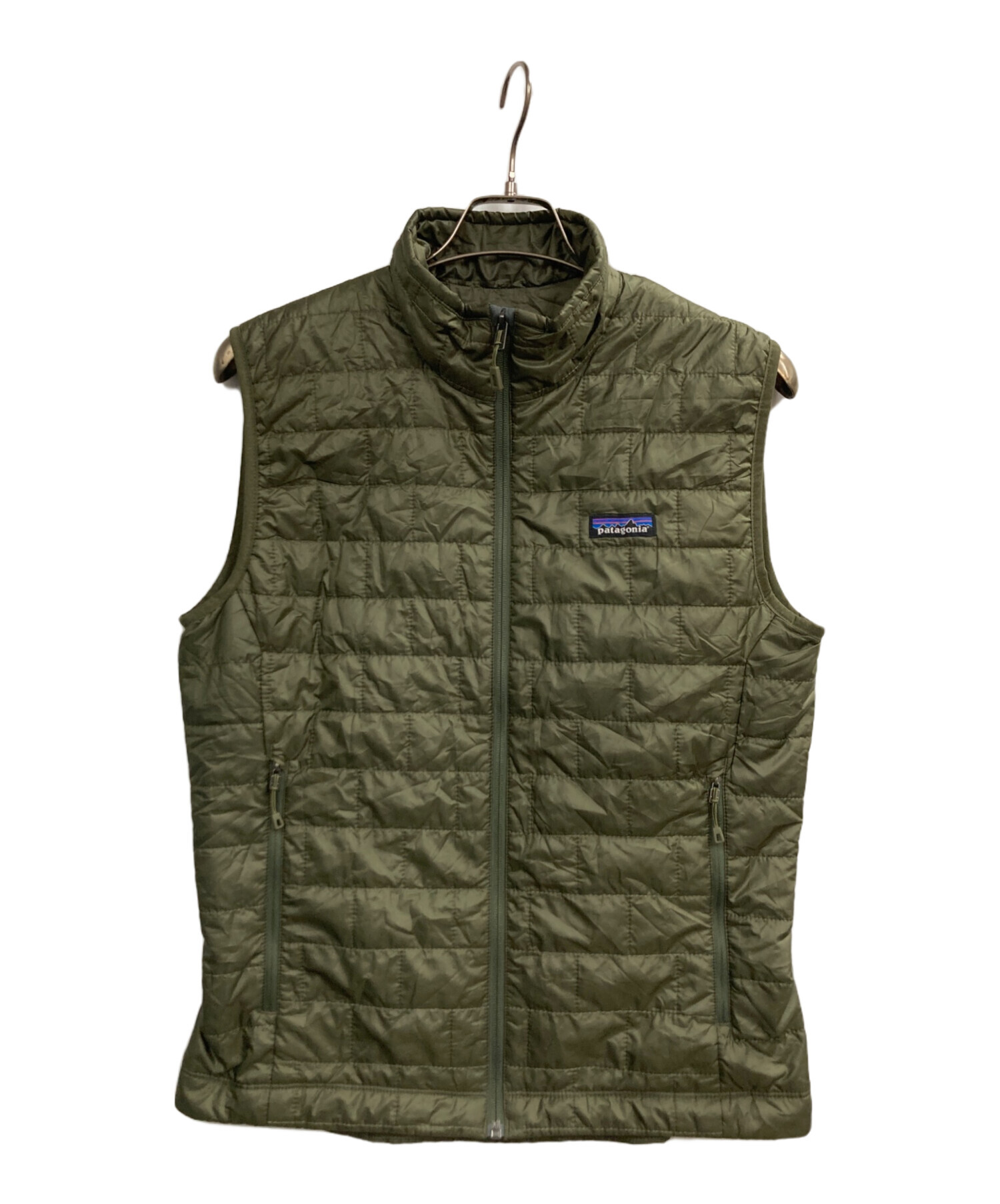 中古・古着通販】Patagonia (パタゴニア) ナノパフベスト オリーブ