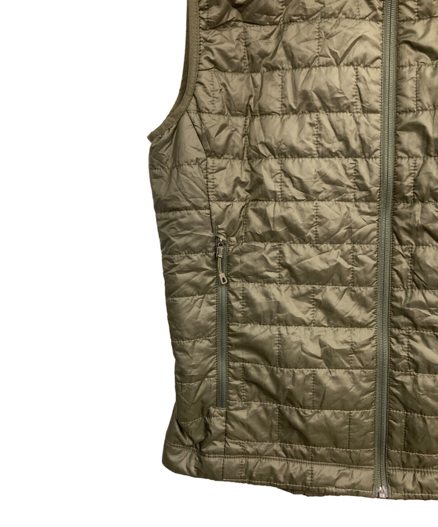 中古・古着通販】Patagonia (パタゴニア) ナノパフベスト オリーブ