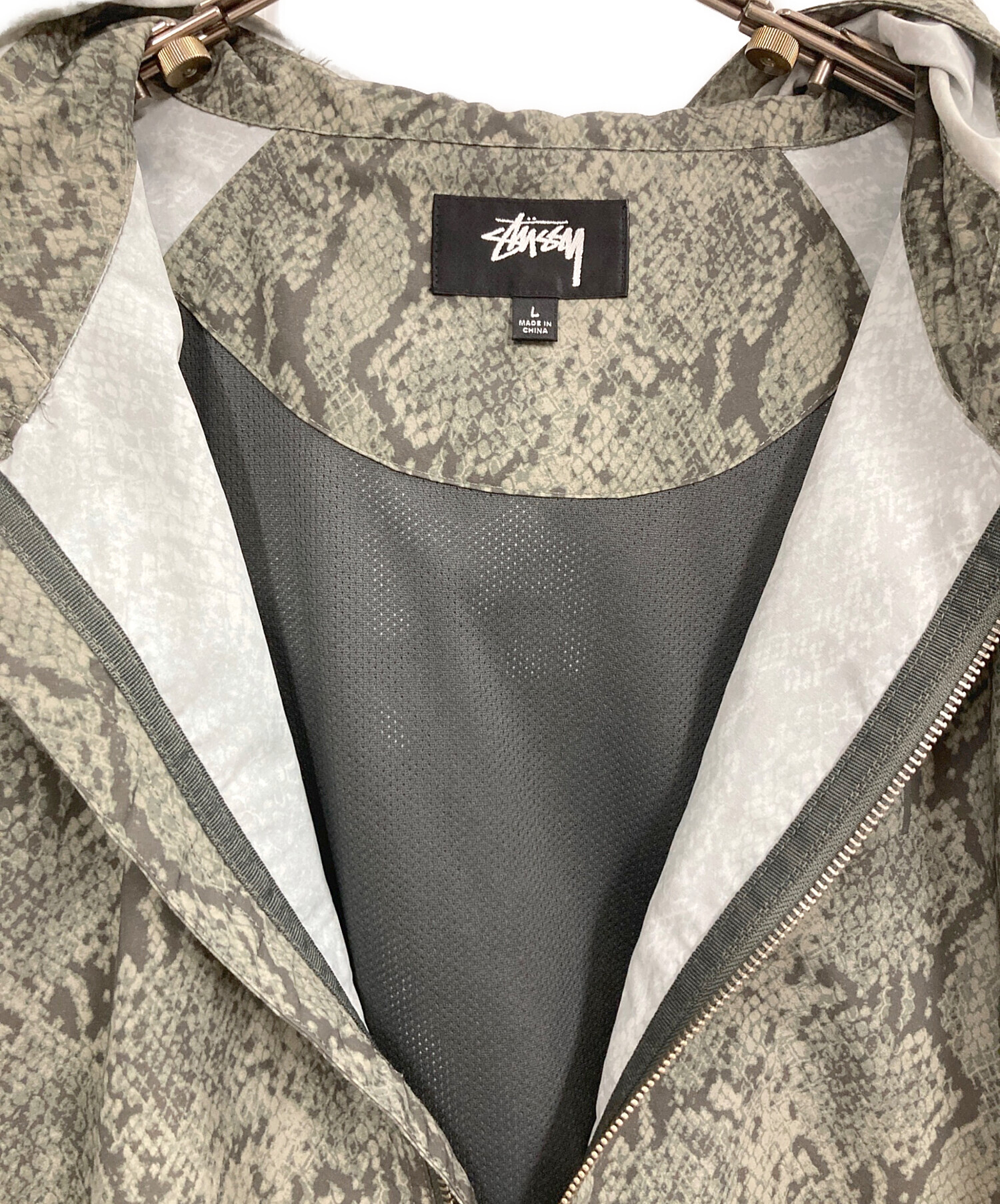 中古・古着通販】stussy (ステューシー) BEACH SHELL SNAKE PRINT