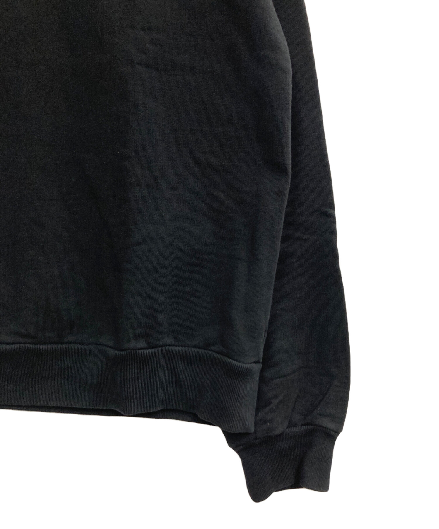 DRIES VAN NOTEN / ドリスヴァンノッテン | 吊り裏毛 Vネック ラグランスウェット | S | ブラック | レディース DRIES VAN NOTEN（ドリス ヴァン ノッテン） スウェットパンツ HADIUM