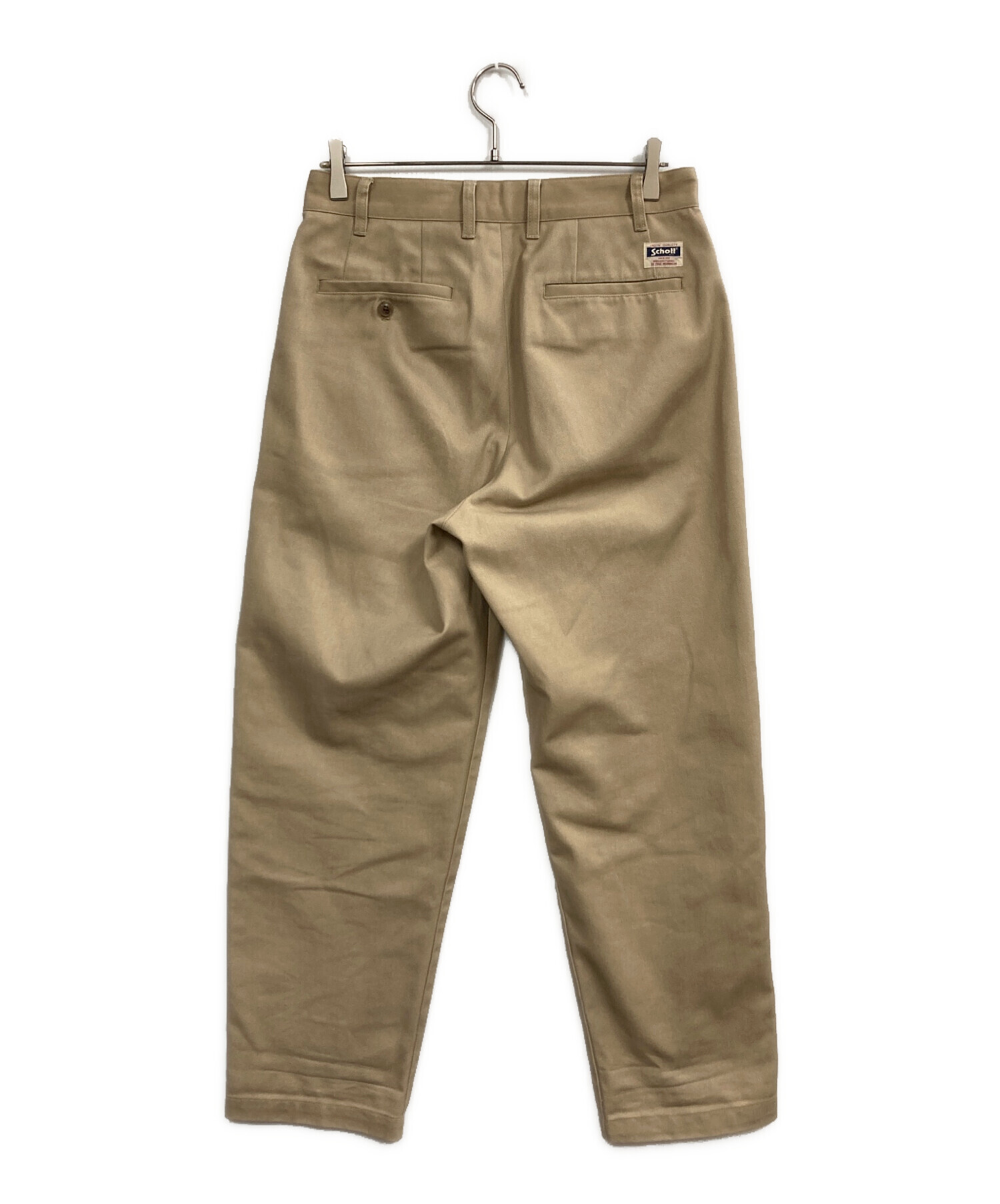 中古・古着通販】Schott (ショット) TC DOUBLE PLEATED WIDE PANTS 