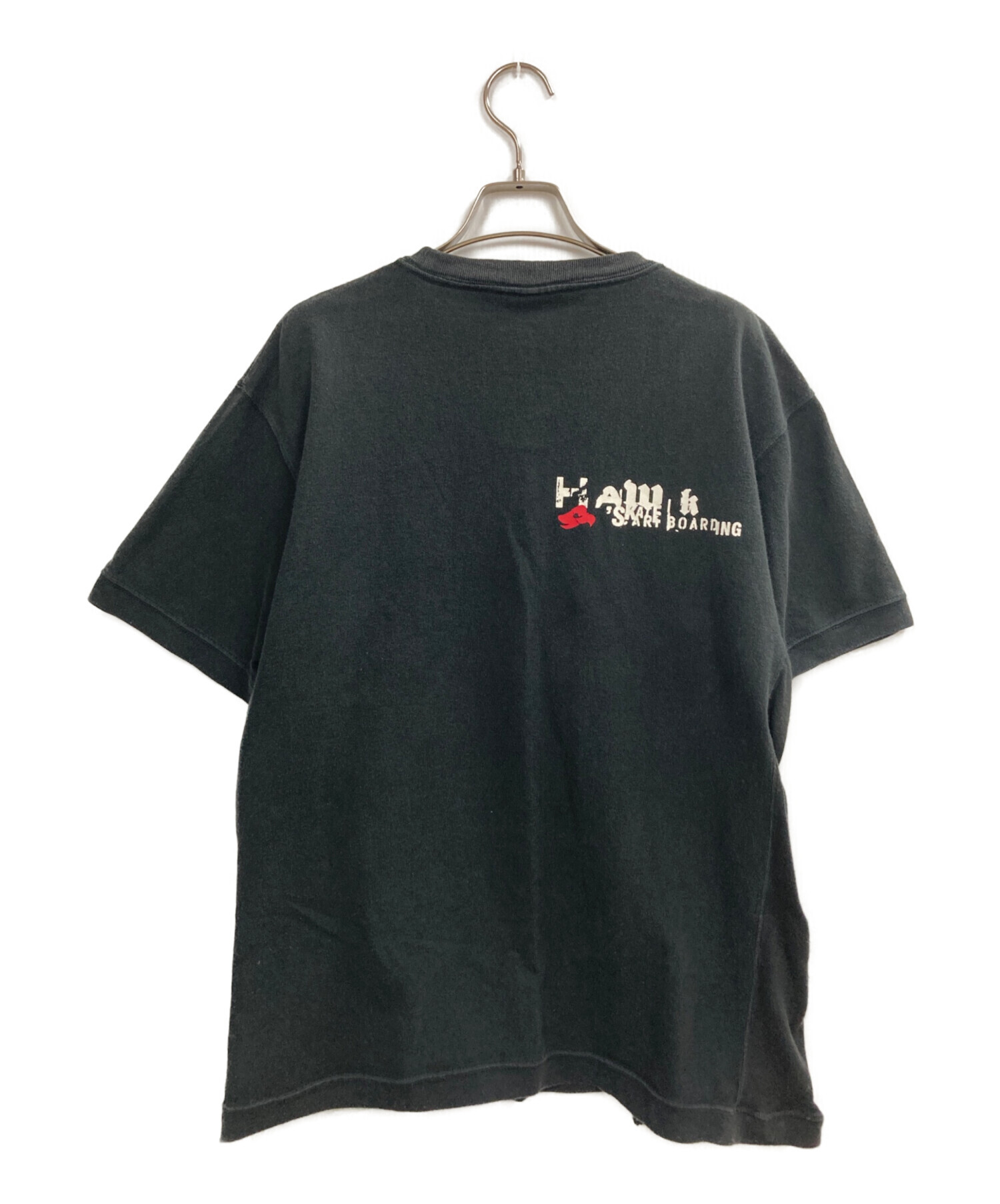 中古・古着通販】tony hawk (トニーホーク) プリントTシャツ ブラック