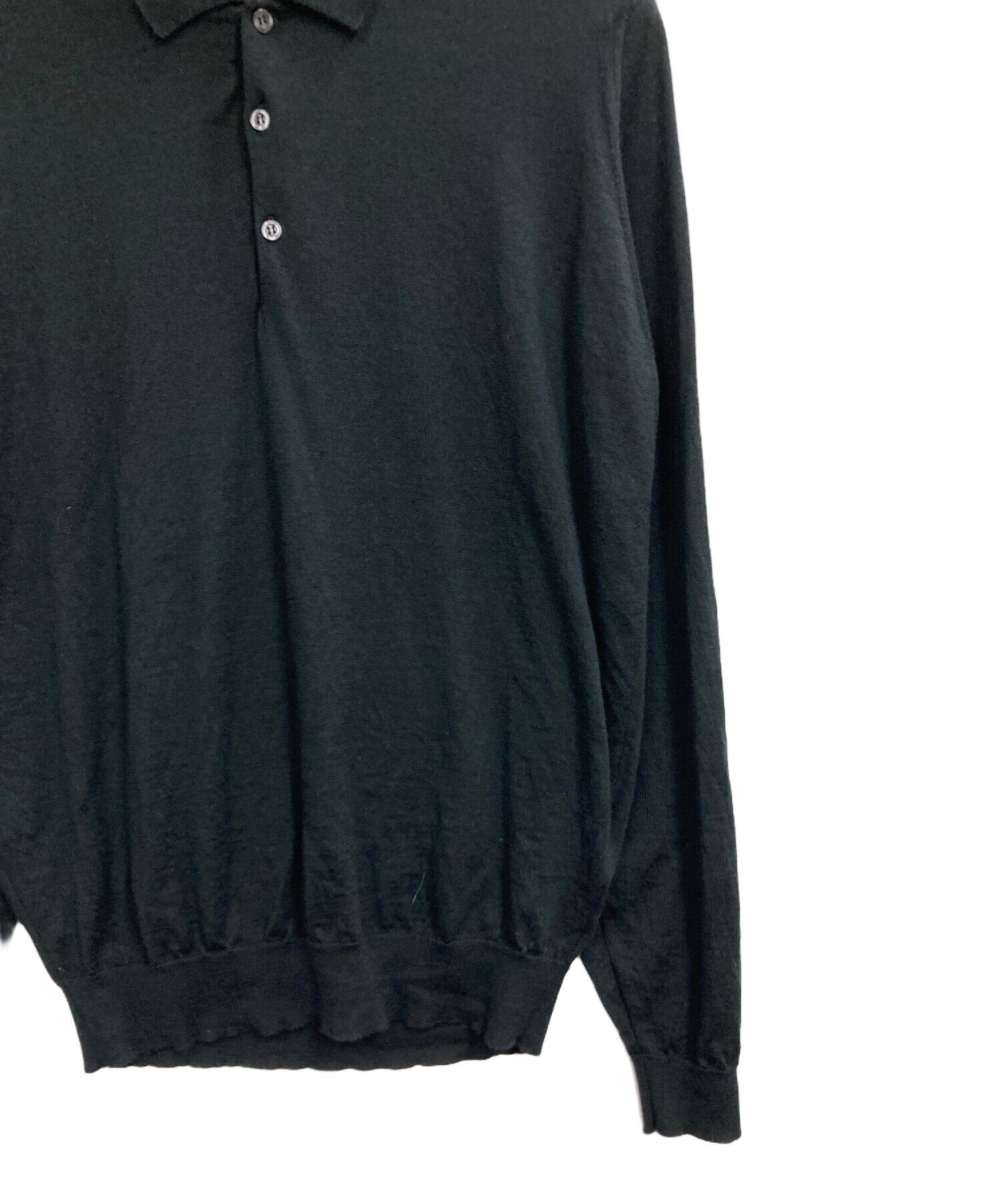 中古・古着通販】JOHN SMEDLEY (ジョンスメドレー) ニットポロシャツ