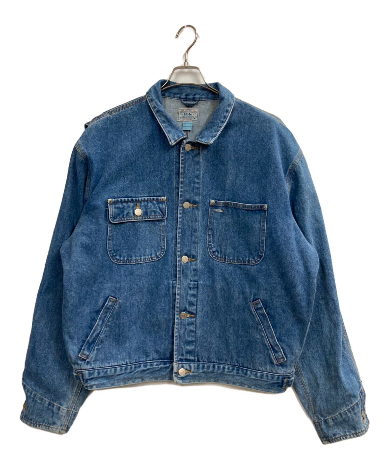 国内直営店購入ポロRalphローレン　定番デニムブルゾン 中古・古着通販】POLO RALPH LAUREN (ポロ・ラルフローレン) デニム