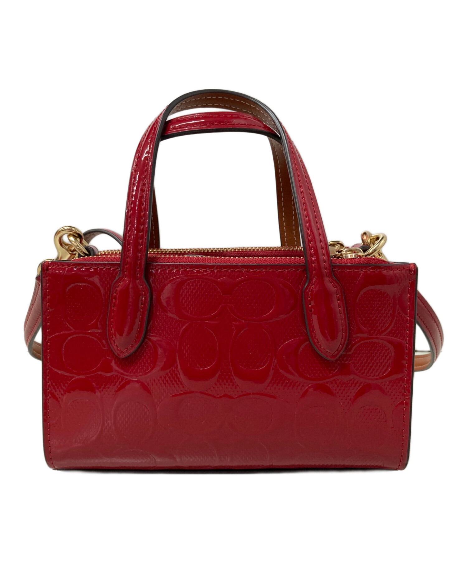 中古・古着通販】COACH (コーチ) ニーナ ミニ トート・シグネチャー