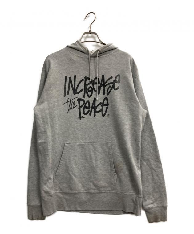 中古・古着通販】stussy (ステューシー) INCREASE THE PEACE HOODIE