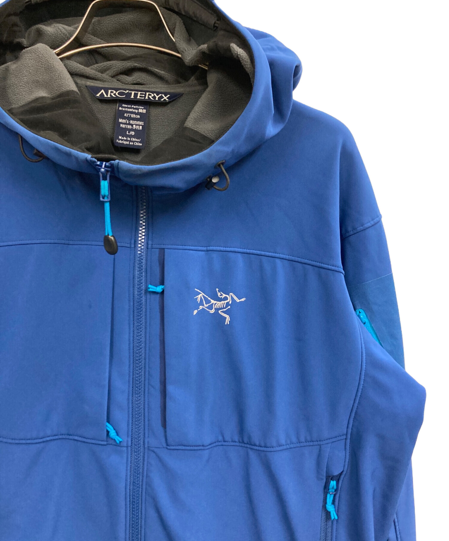 ARC'TERYX アークテリクス パーカー XS 青 【古着】【中古】【送料無料】 中古・古着通販】ARC'TERYX (アークテリクス) ジップパーカー ネイビー
