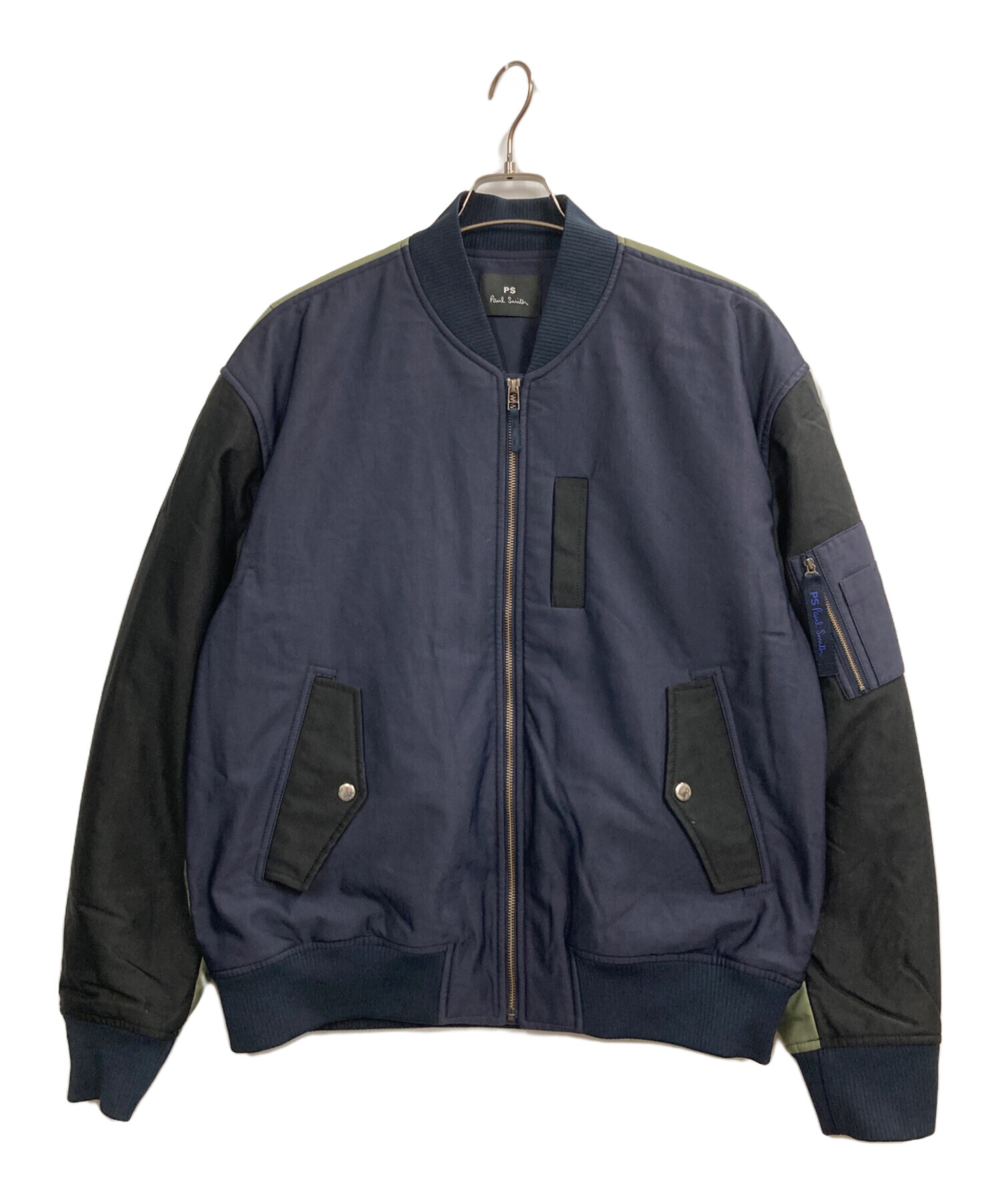 Paul Smith ネイビー　アウター 中古・古着通販】PS Paul Smith (PSポールスミス) ミックスアップ