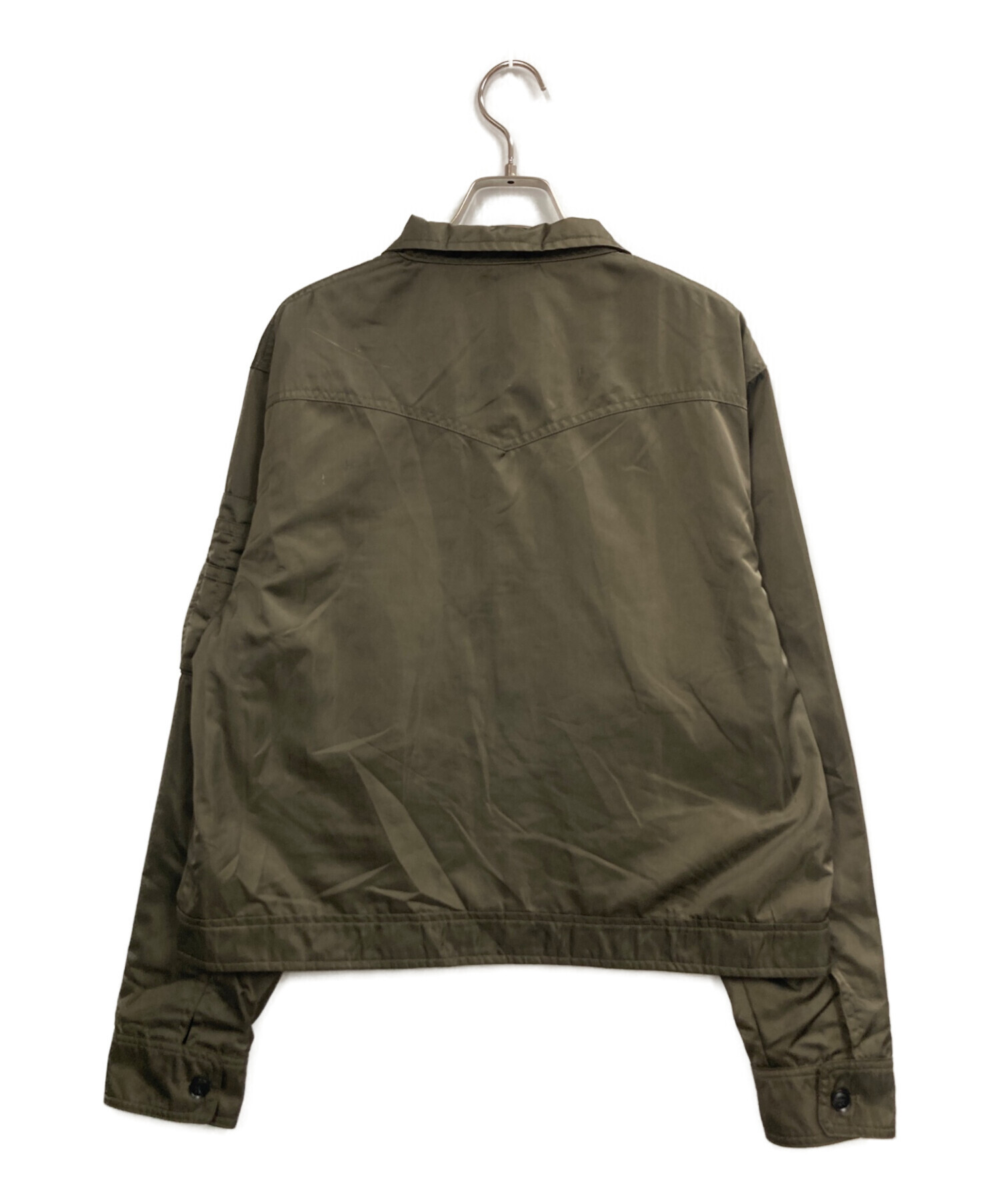 中古・古着通販】Noen (ノエン) ミリタリースイングトップ カーキ 