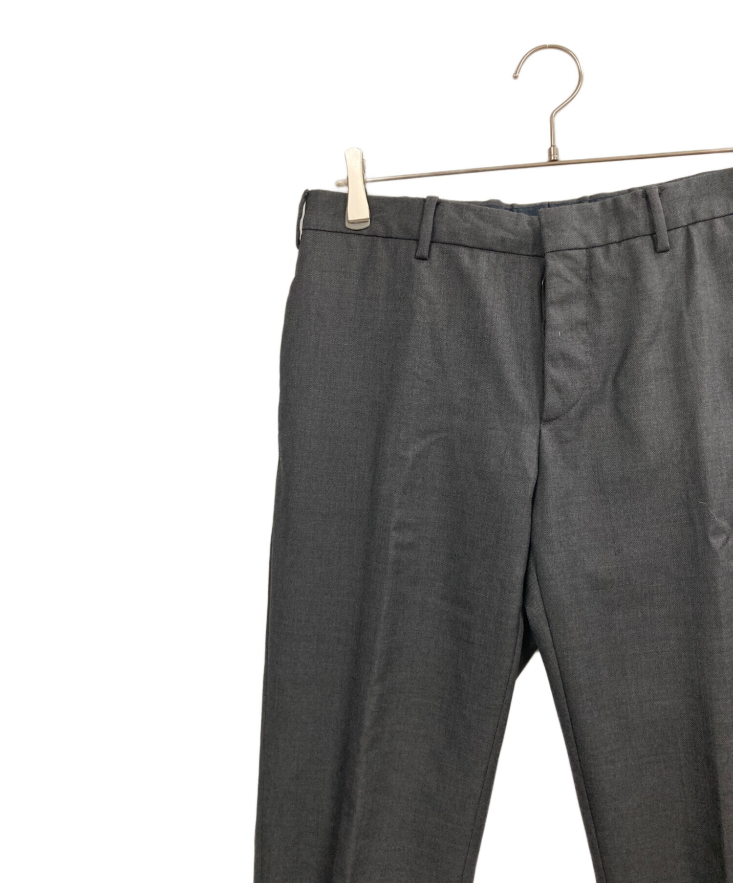中古・古着通販】PRADA (プラダ) テーパードスラックス グレー サイズ