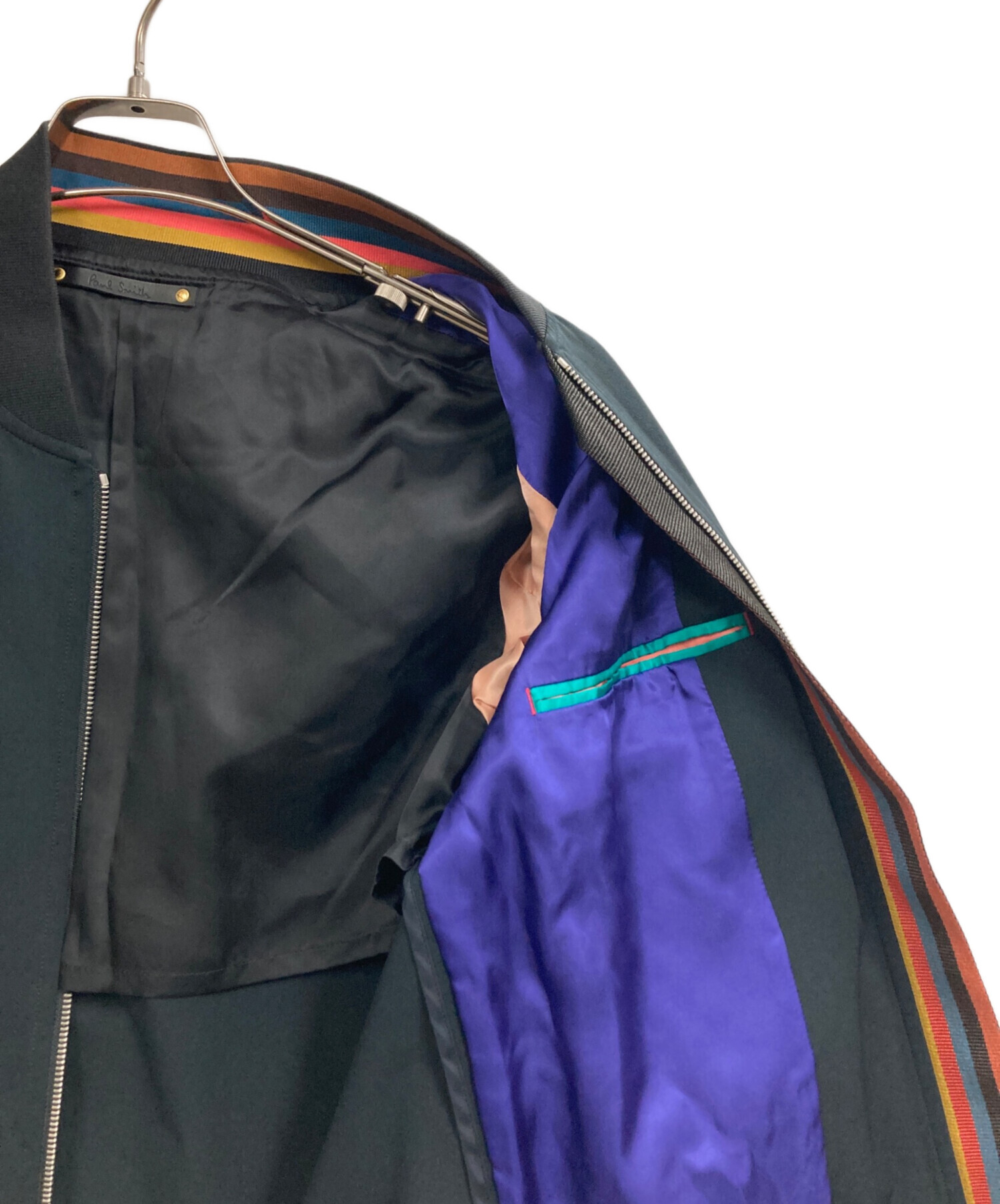 中古・古着通販】Paul Smith (ポールスミス) ブルゾン ブラック サイズ