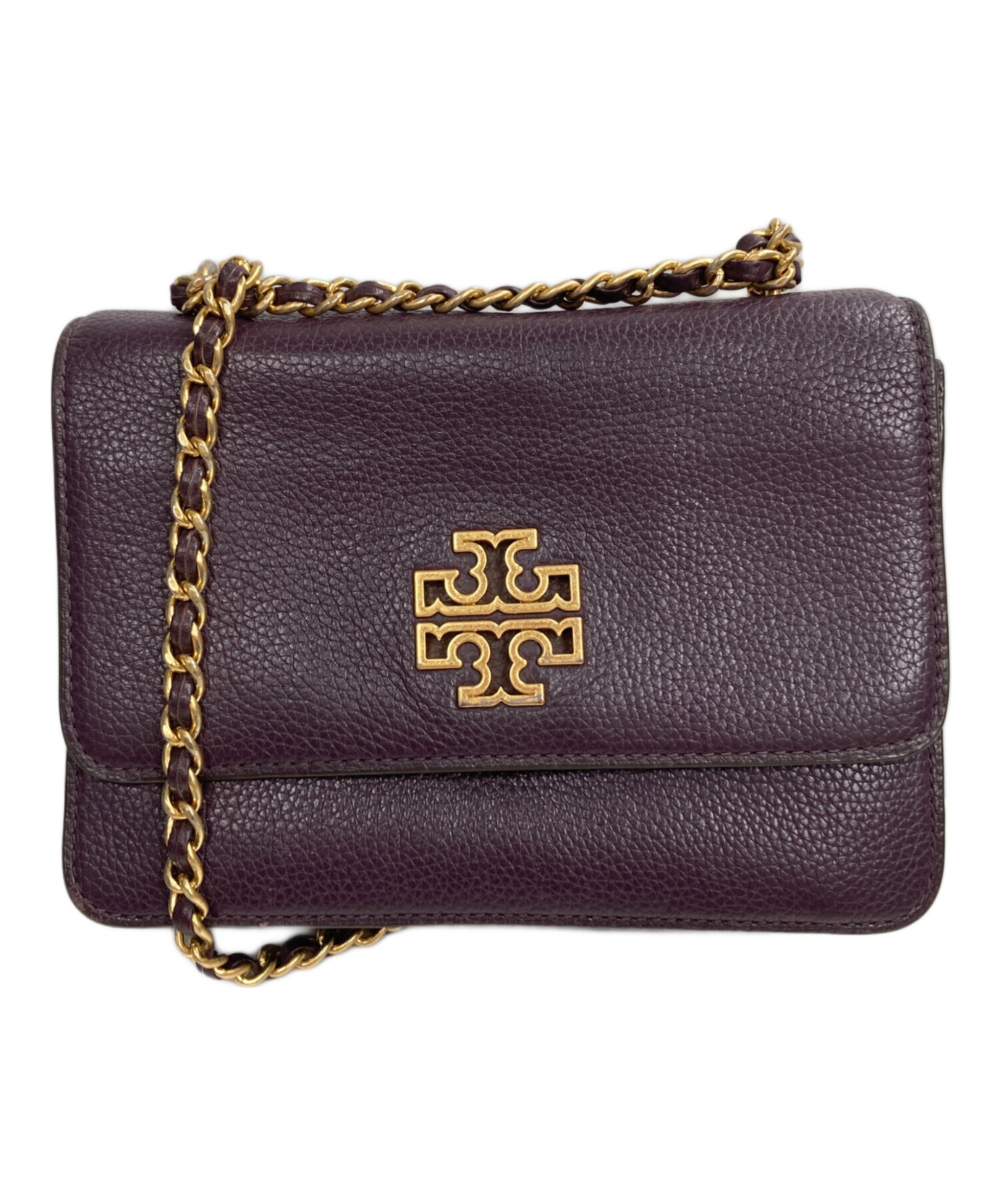 美品 Tory Burch トリーバーチ チェーン ショルダー 定価66000 中古・古着通販】TORY BURCH (トリーバーチ) チェーンショルダーバッグ