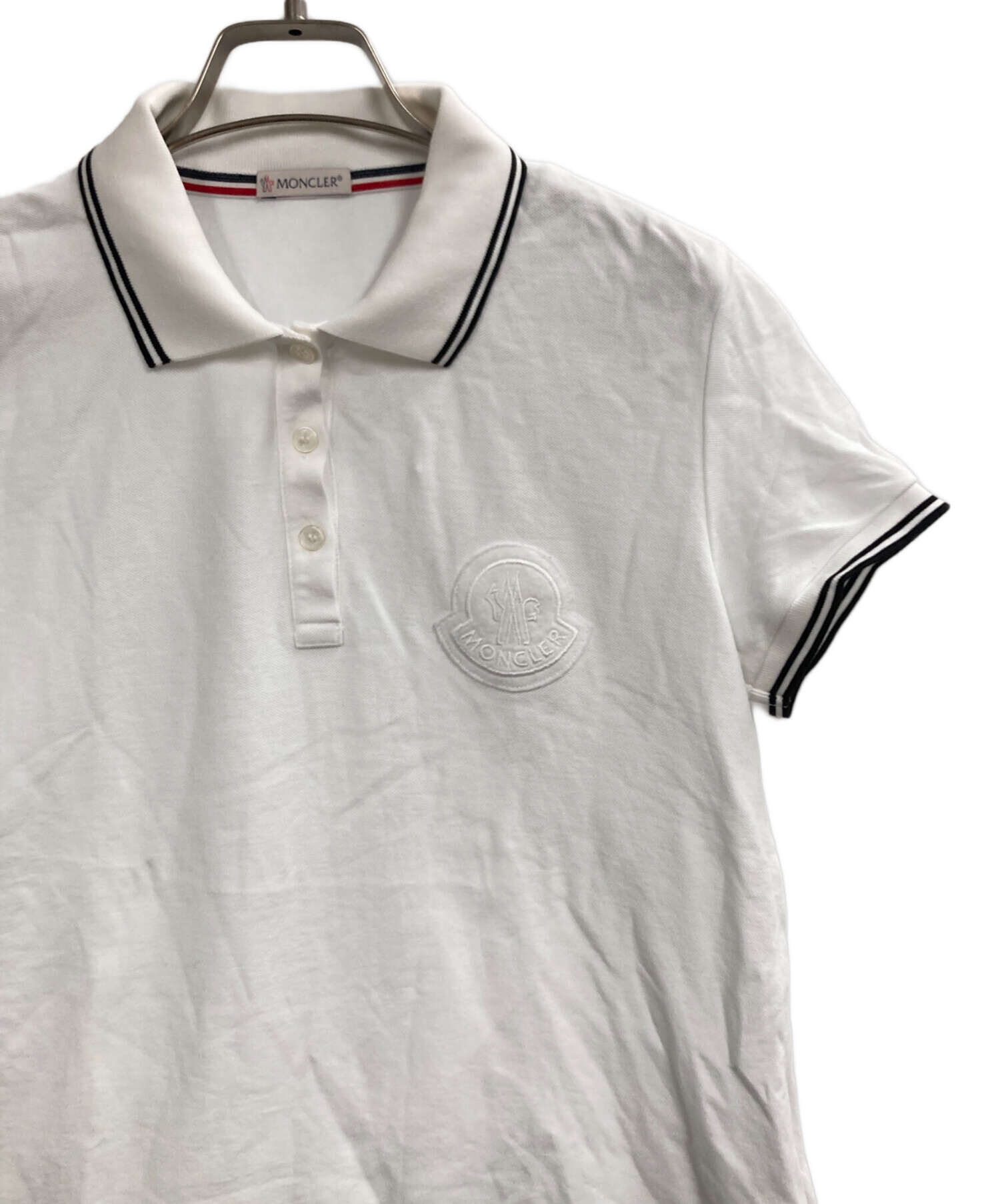 トップス MONCLER MAGLIA POLO MANICA CORTA MONCLER (モンクレール) ポロシャツ「MAGLIA POLO MANICA CORTA