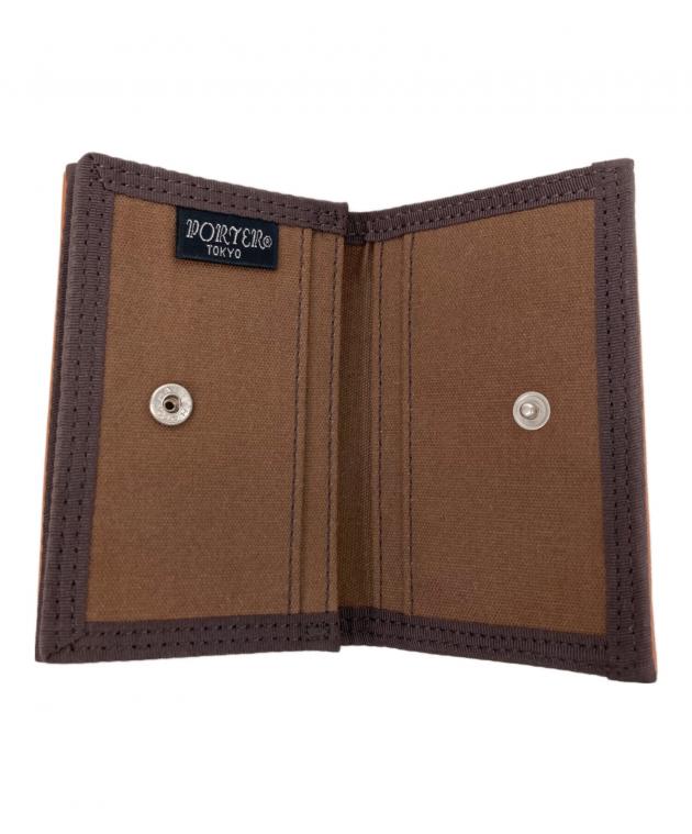 中古・古着通販】PORTER (ポーター) FREE STYLE CARD CASE ブラウン