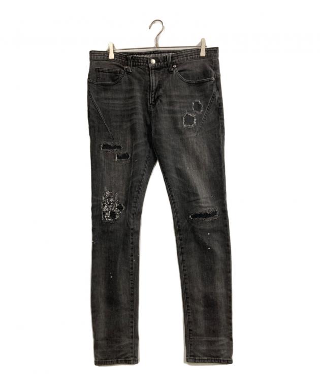 NUMBER (N)INE ダメージ デニム パンツ LOVELESS コラボ 中古・古着通販】NUMBER (N)INE DENIM (ナンバーナインデニム