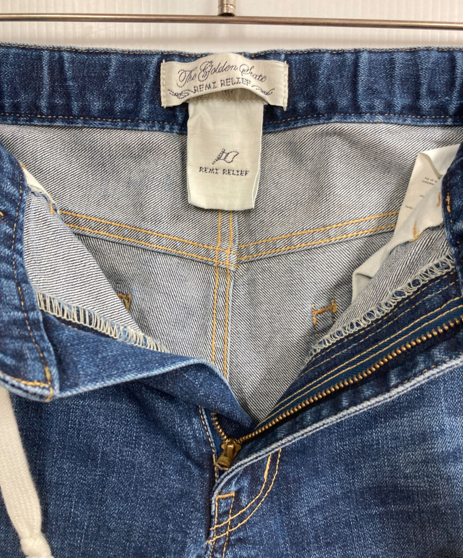 中古・古着通販】REMI RELIEF (レミレリーフ) イージーデニムパンツ 