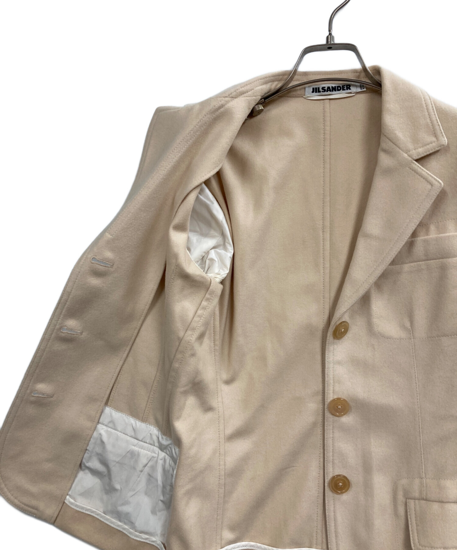 中古・古着通販】JIL SANDER (ジルサンダー) カシミヤ3Bジャケット
