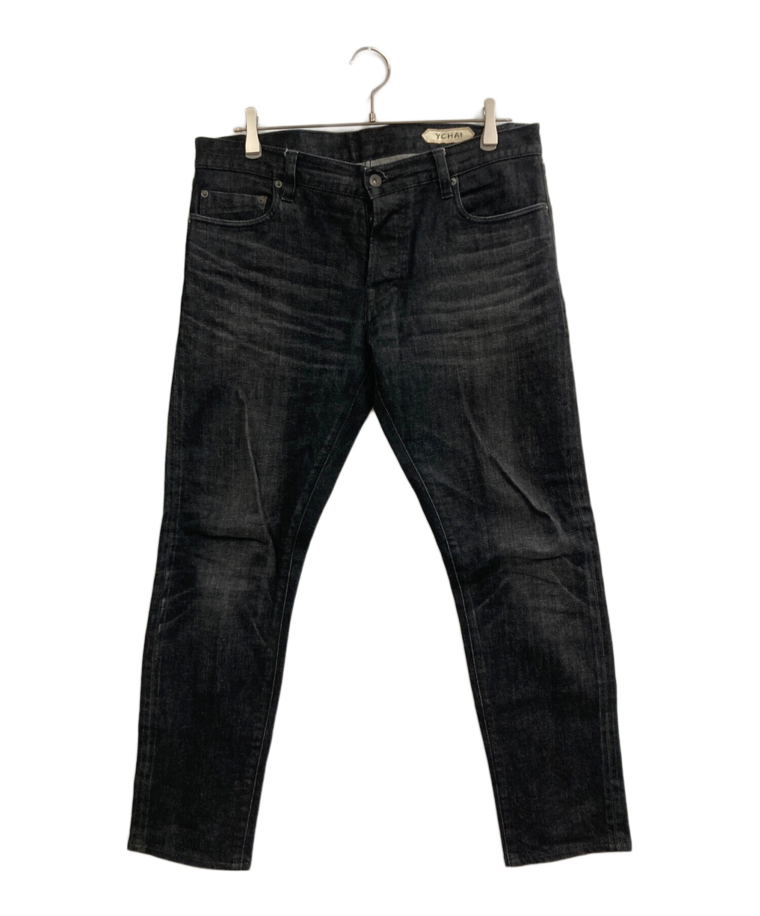 YCHAI　イカイ　デニムパンツ　34　ウォッシュブラック 中古・古着通販】YCHAI (イカイ) デニムパンツ ブラック サイズ:33