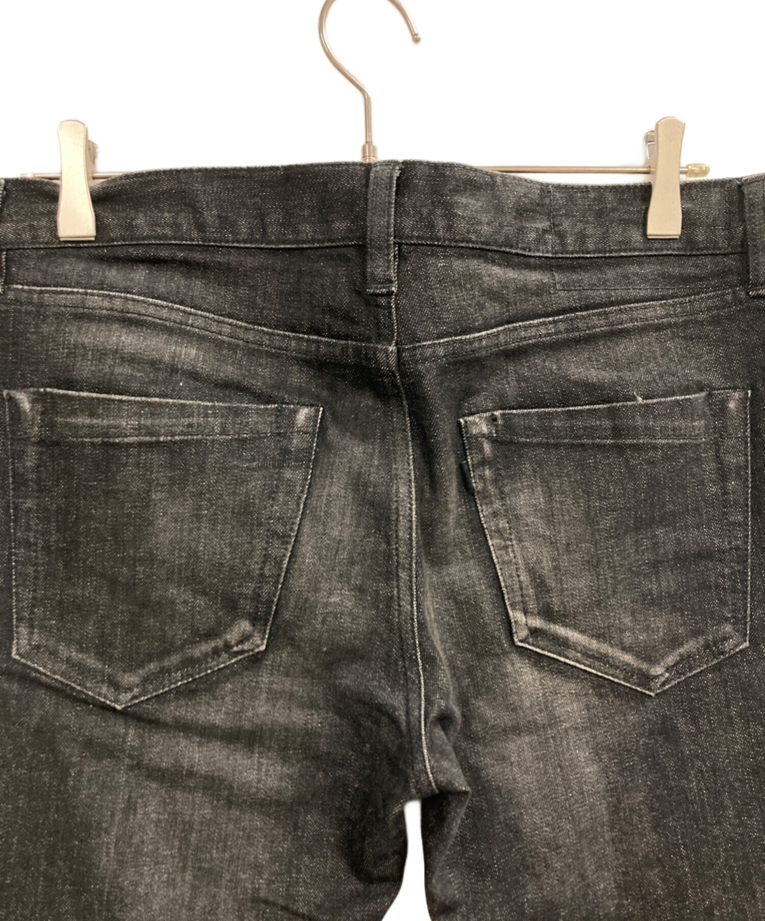 中古・古着通販】YCHAI (イカイ) デニムパンツ ブラック サイズ:33