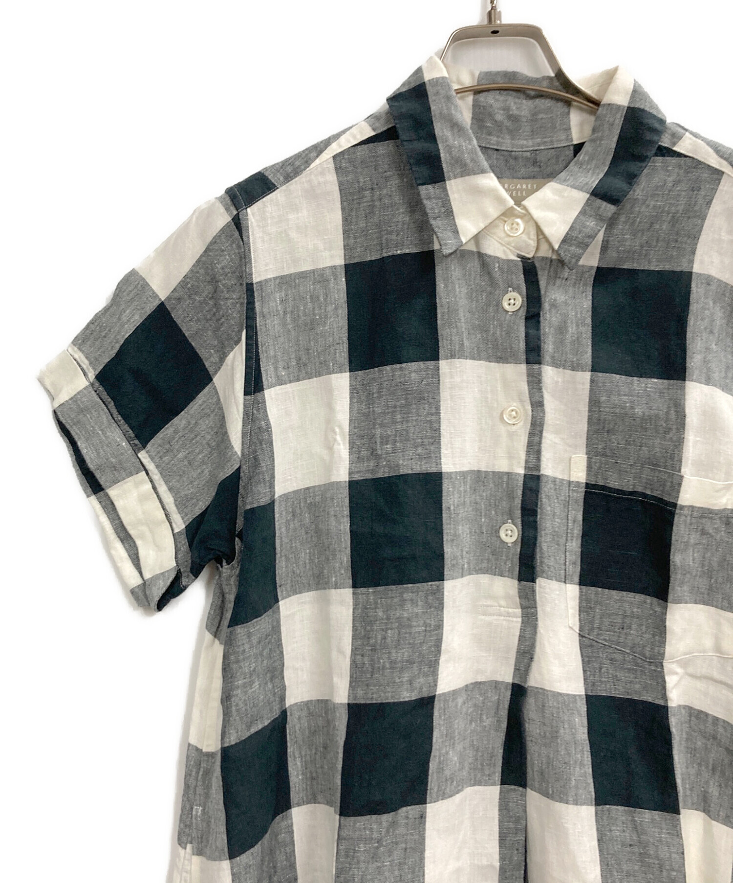 中古・古着通販】MARGARET HOWELL (マーガレットハウエル) LARGE CHECK