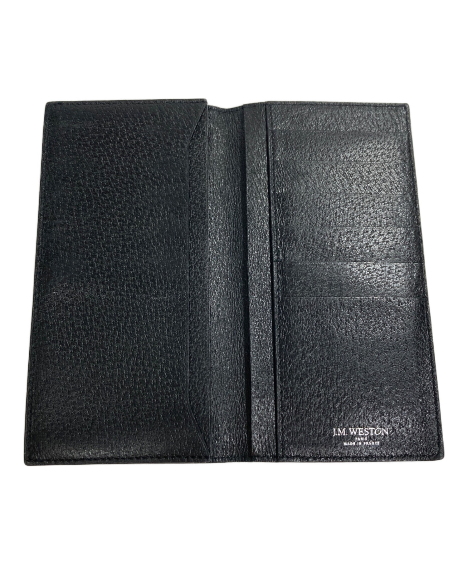 中古・古着通販】J.M.WESTON (ジェイエムウエストン) 長財布 ブラック 中古・古着通販】J.M.WESTON (ジェイエムウエストン) 長財布 ブラック