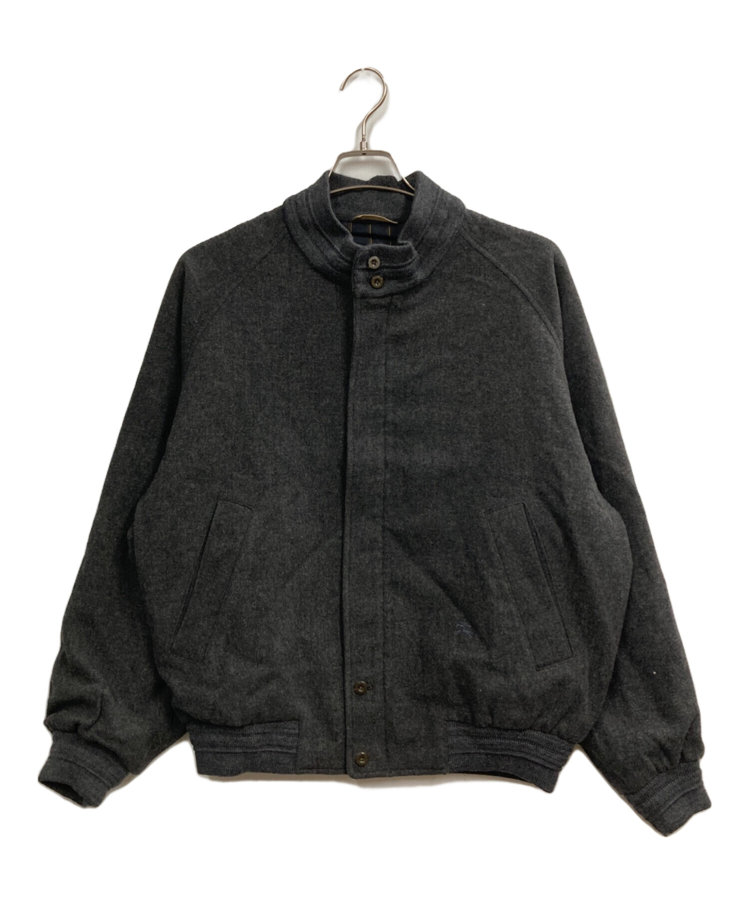 中古・古着通販】Burberry's (バーバリーズ) ウールブルゾン グレー