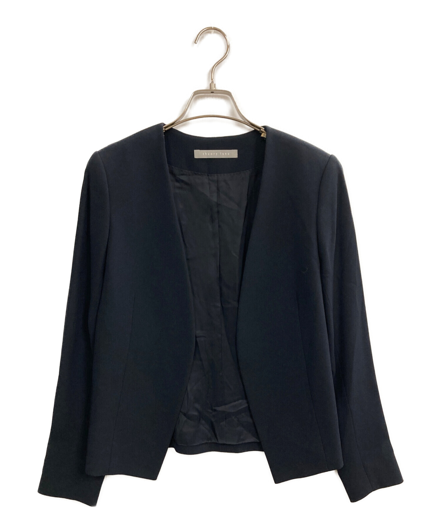 中古・古着通販】theory luxe (セオリーリュクス) ノーカラー