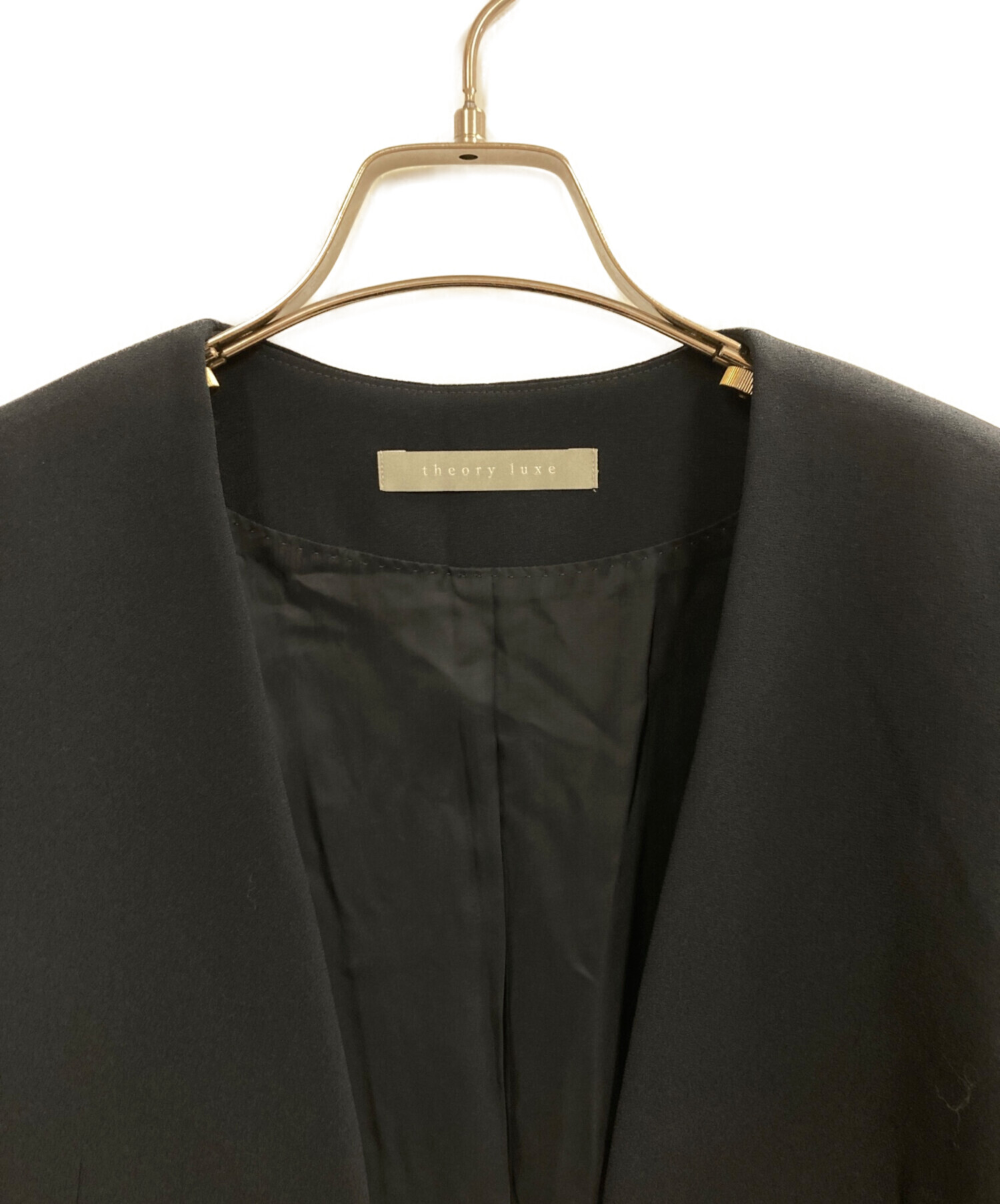 中古・古着通販】theory luxe (セオリーリュクス) ノーカラー