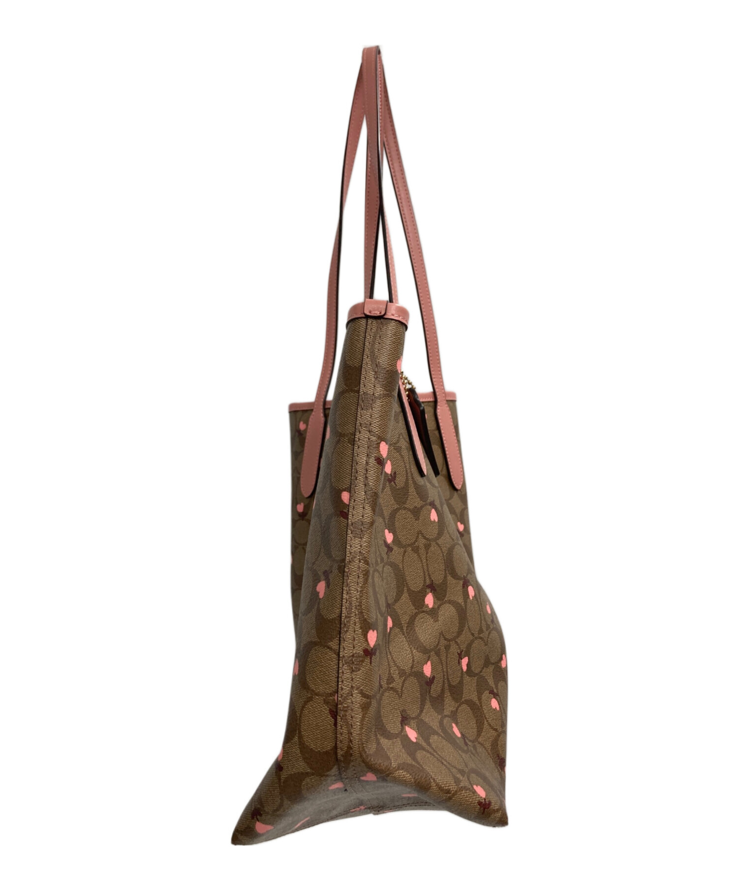 中古・古着通販】COACH (コーチ) トートバッグ ブラウン｜ブランド