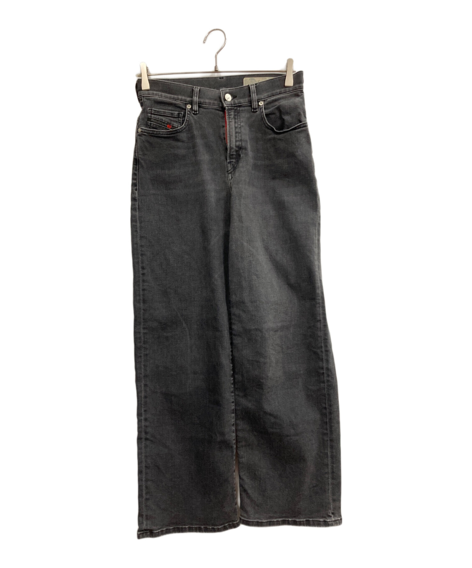 中古・古着通販】DIESEL (ディーゼル) WIDEE ブラックデニムパンツ