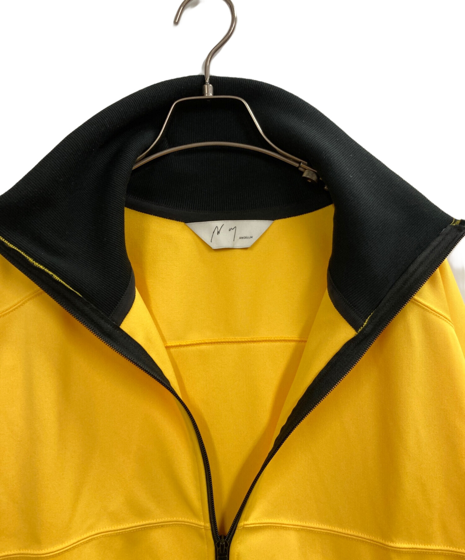 中古・古着通販】ANCELLM (アンセルム) DRIVERS TRACK JACKET イエロー
