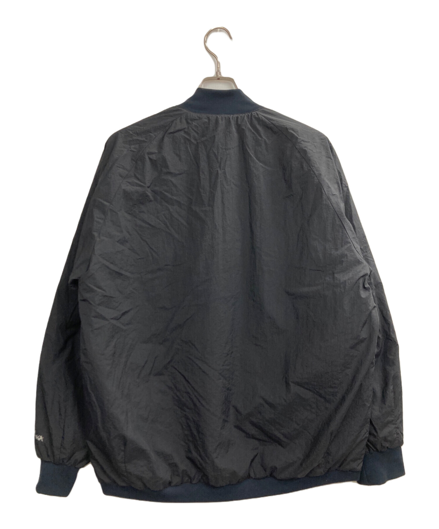 中古・古着通販】NANGA (ナンガ) SOFT DOWN VARSITY BLOUSON ブラック