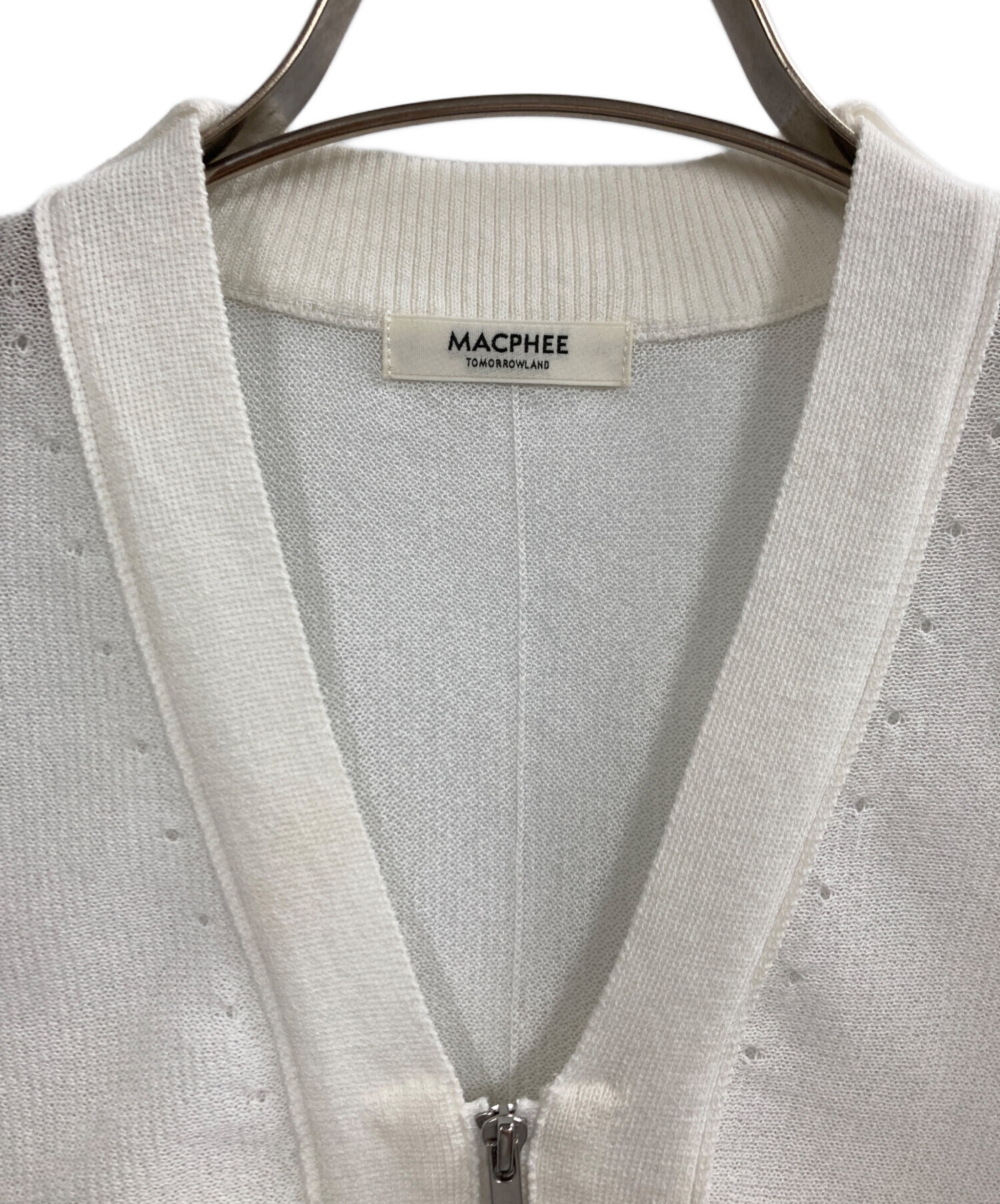 中古・古着通販】MACPHEE (マカフィー) ドライレーヨン Vネック