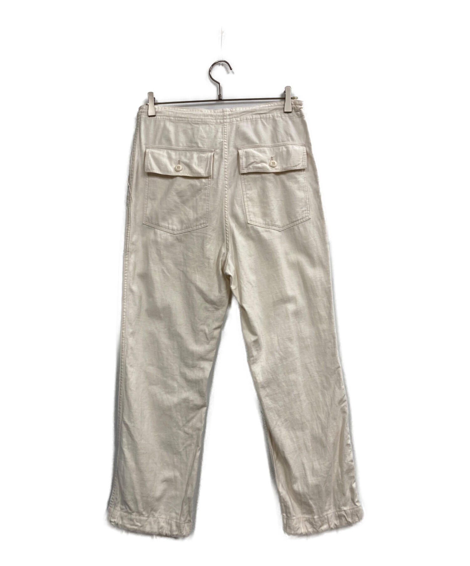 中古・古着通販】Needles (ニードルズ) String Fatigue Pant ホワイト