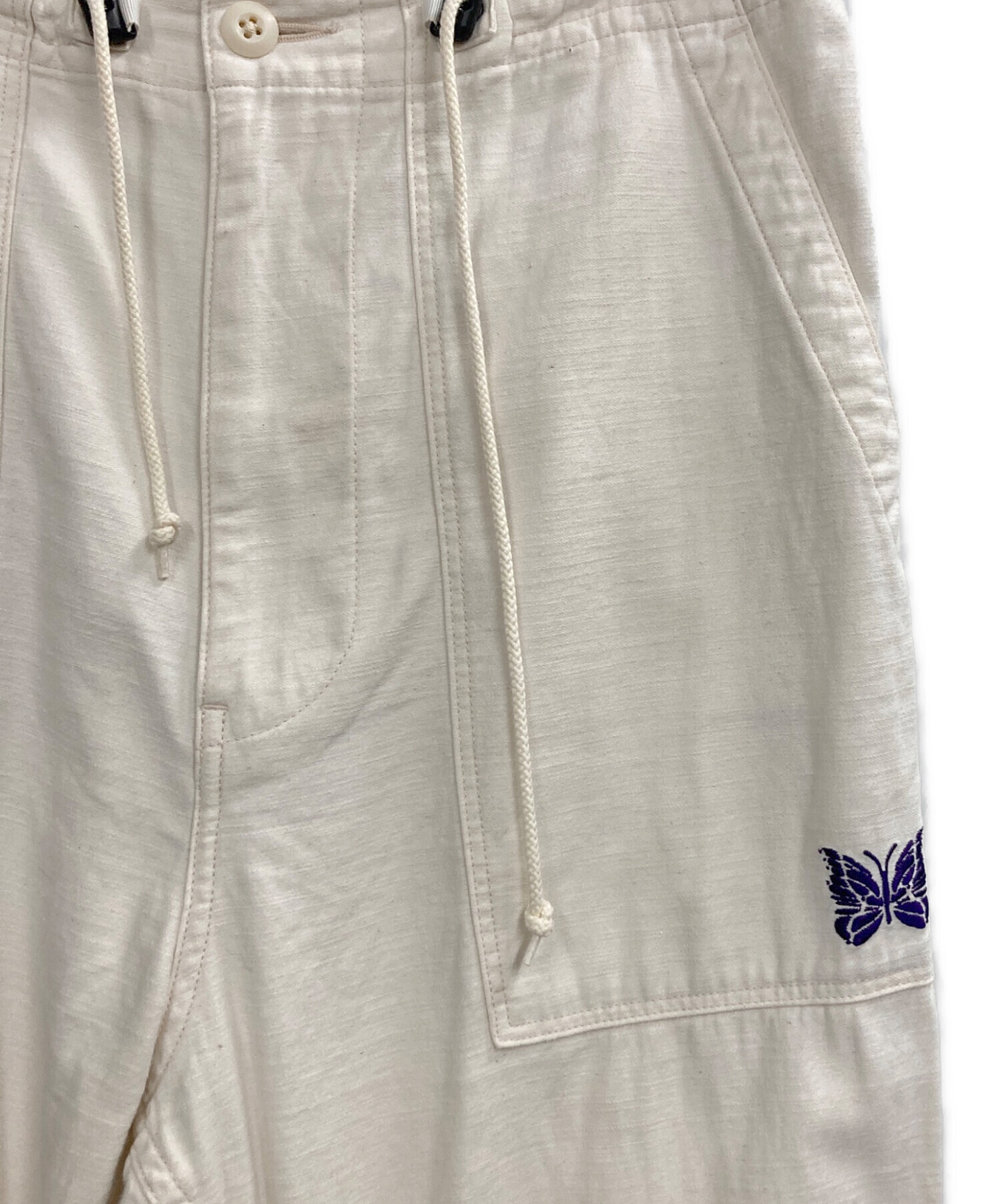 中古・古着通販】Needles (ニードルズ) String Fatigue Pant ホワイト