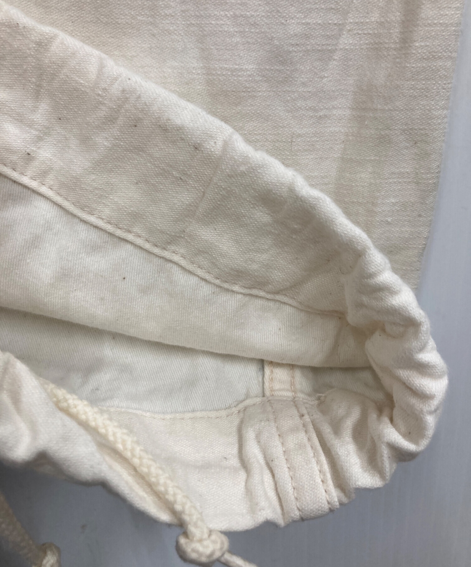 中古・古着通販】Needles (ニードルズ) String Fatigue Pant ホワイト 