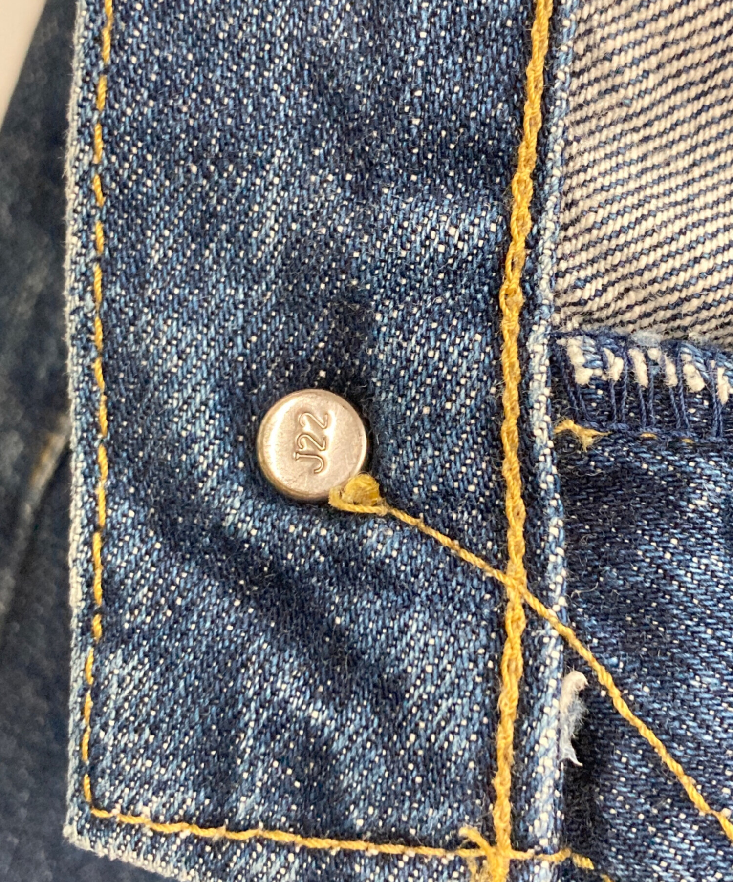 中古・古着通販】LEVI'S (リーバイス) 702XXデニムパンツ ネイビー