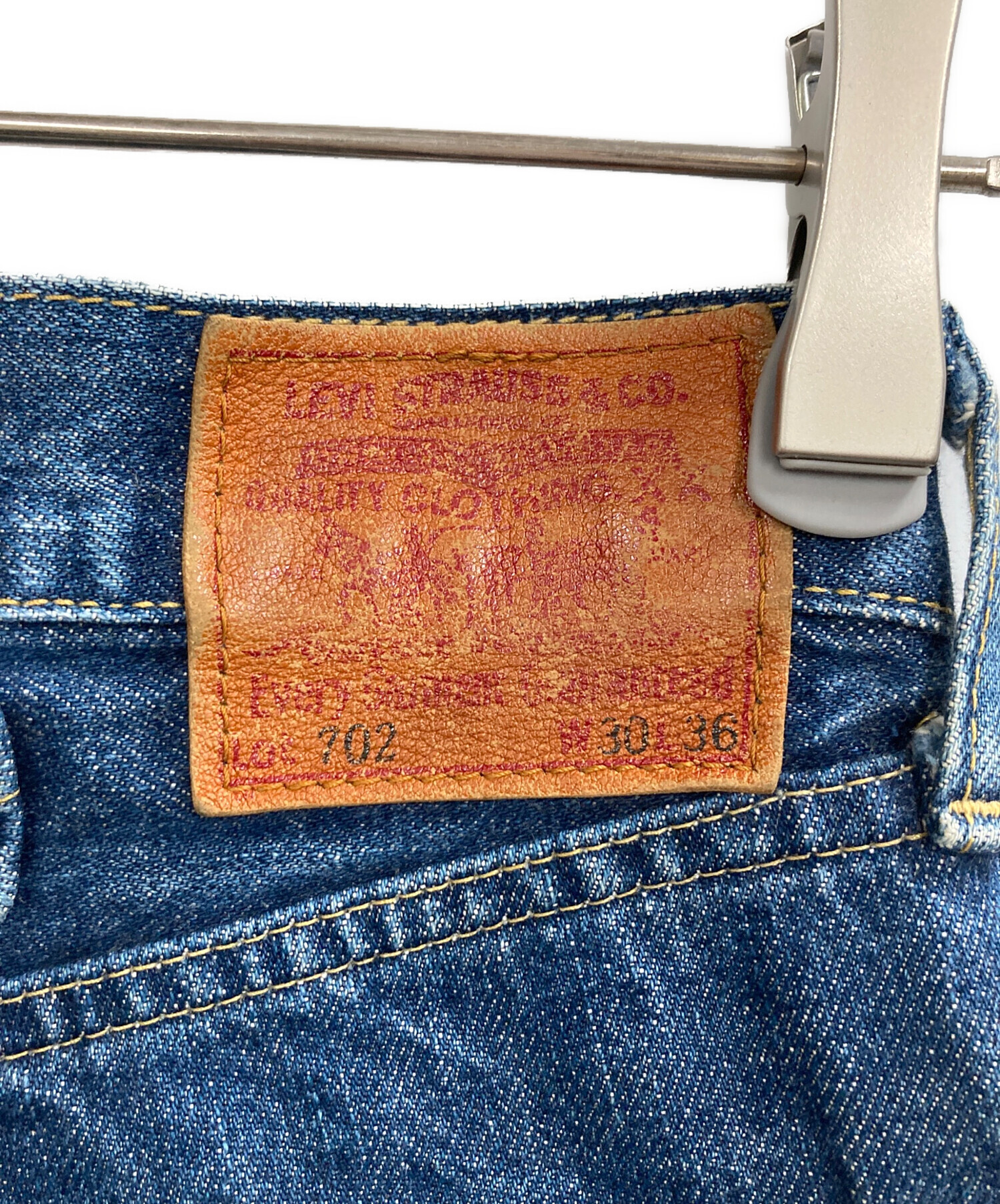 リーバイス　ジーンズ　702XX　W30 L36　Levi's 中古・古着通販】LEVI'S (リーバイス) 702XXデニムパンツ ネイビー